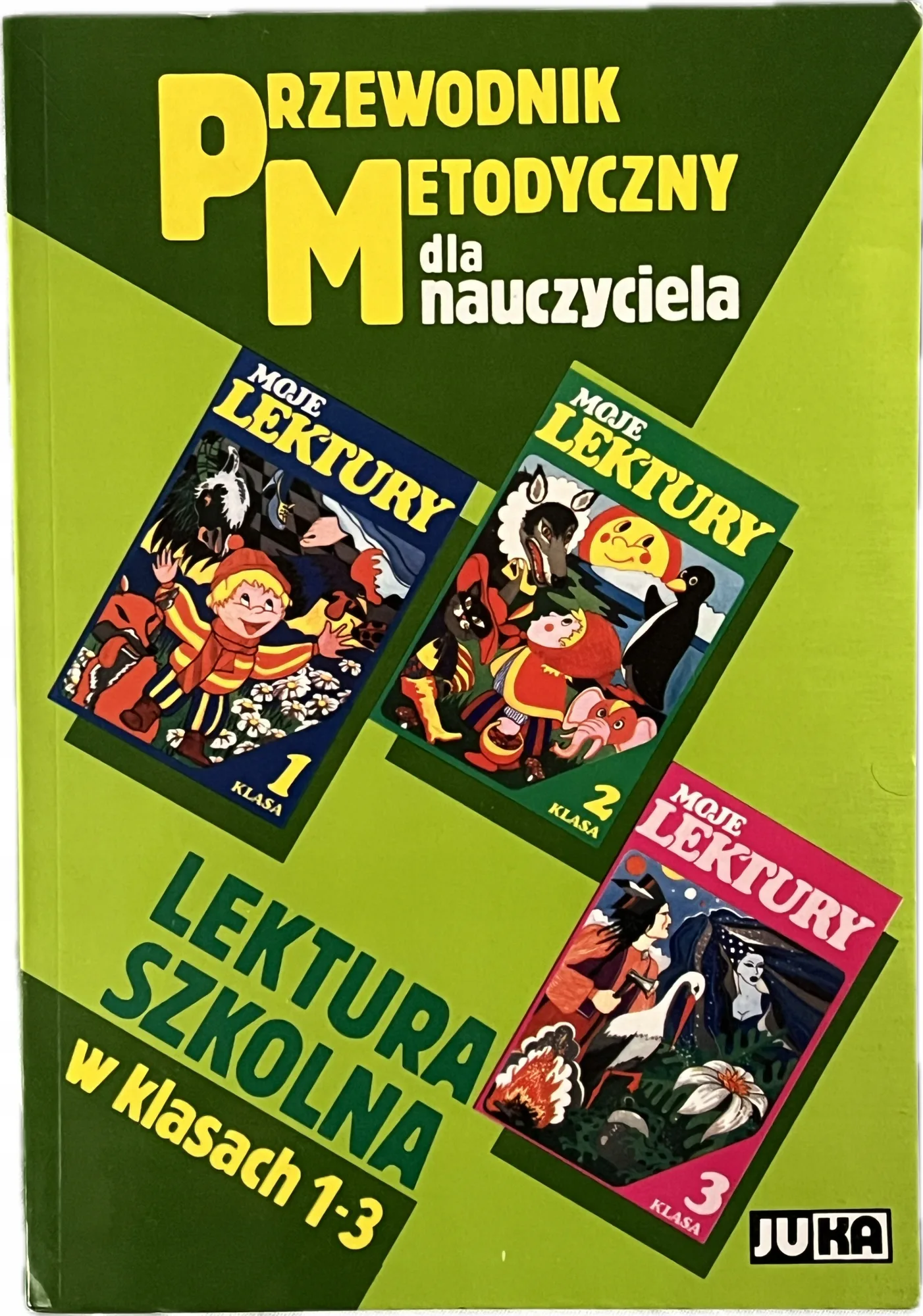 Okładka: Scenariusze plany lekcji dla nauczyciela klasa 1 2 3 LEKTURY SZKOLNE JUKA