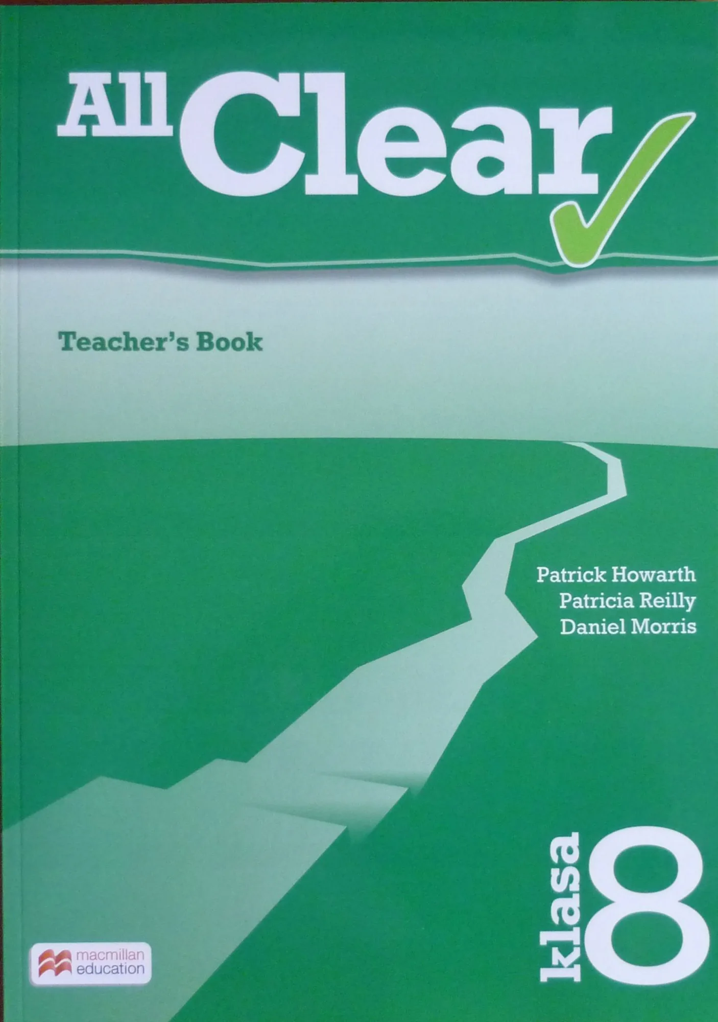 Okładka: All Clear 8 Teacher's Book książka nauczyciela