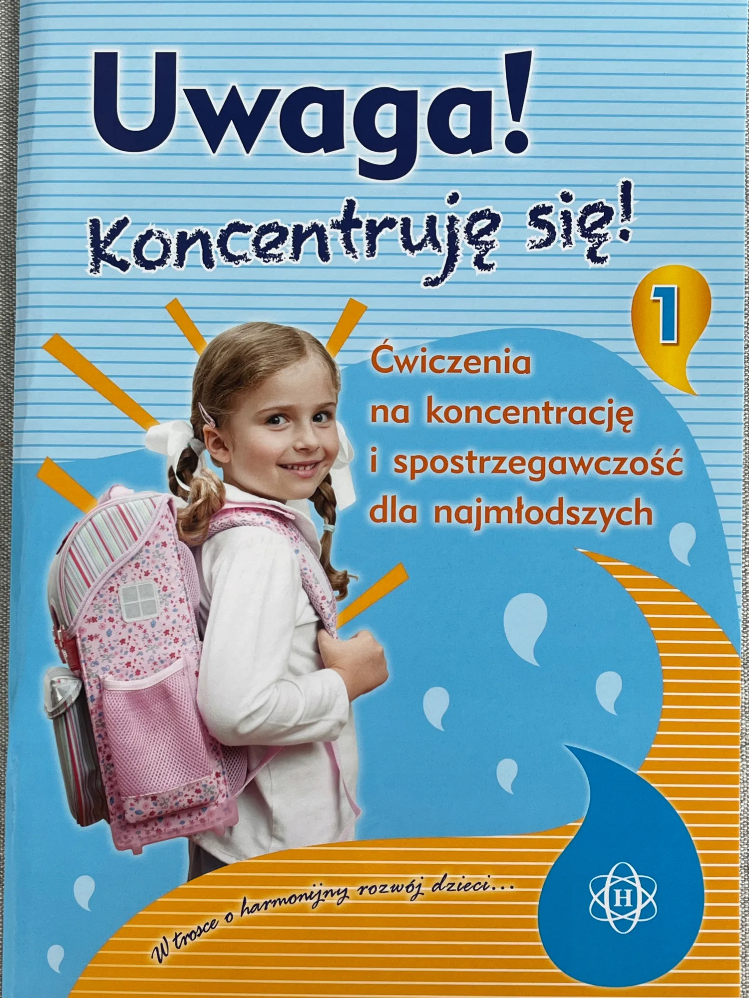Okładka: Ćwiczenia zadania karty pracy na spostrzegawczość i koncentrację klasa 1 2