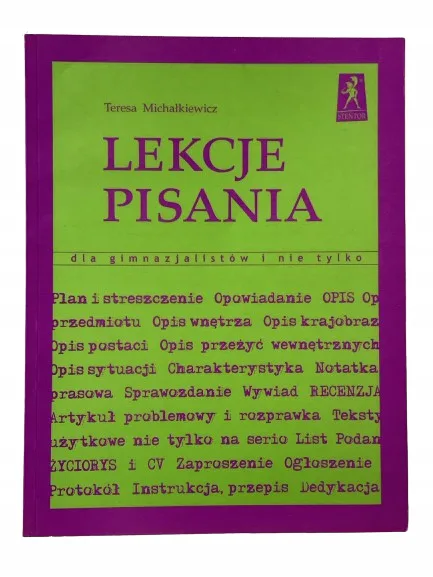 Okładka: WYPRACOWANIA KLASA 7 8 LEKCJE PISANIA GIMNAZJUM