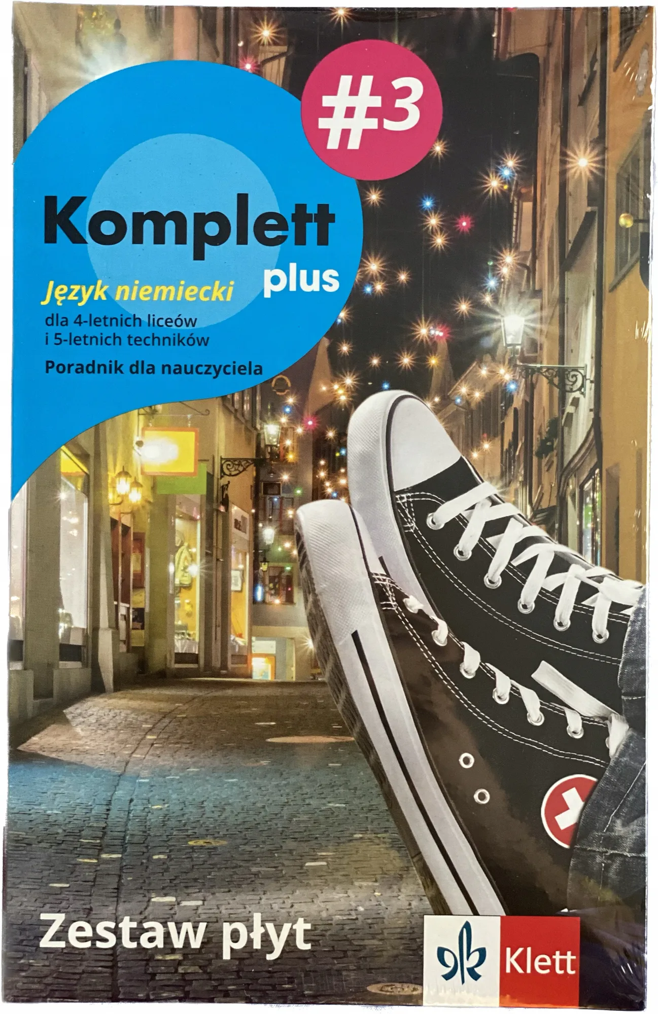 Okładka: KOMPLETT PLUS 3 płyty NAUCZYCIELA SPRAWDZIANY testy na cd
