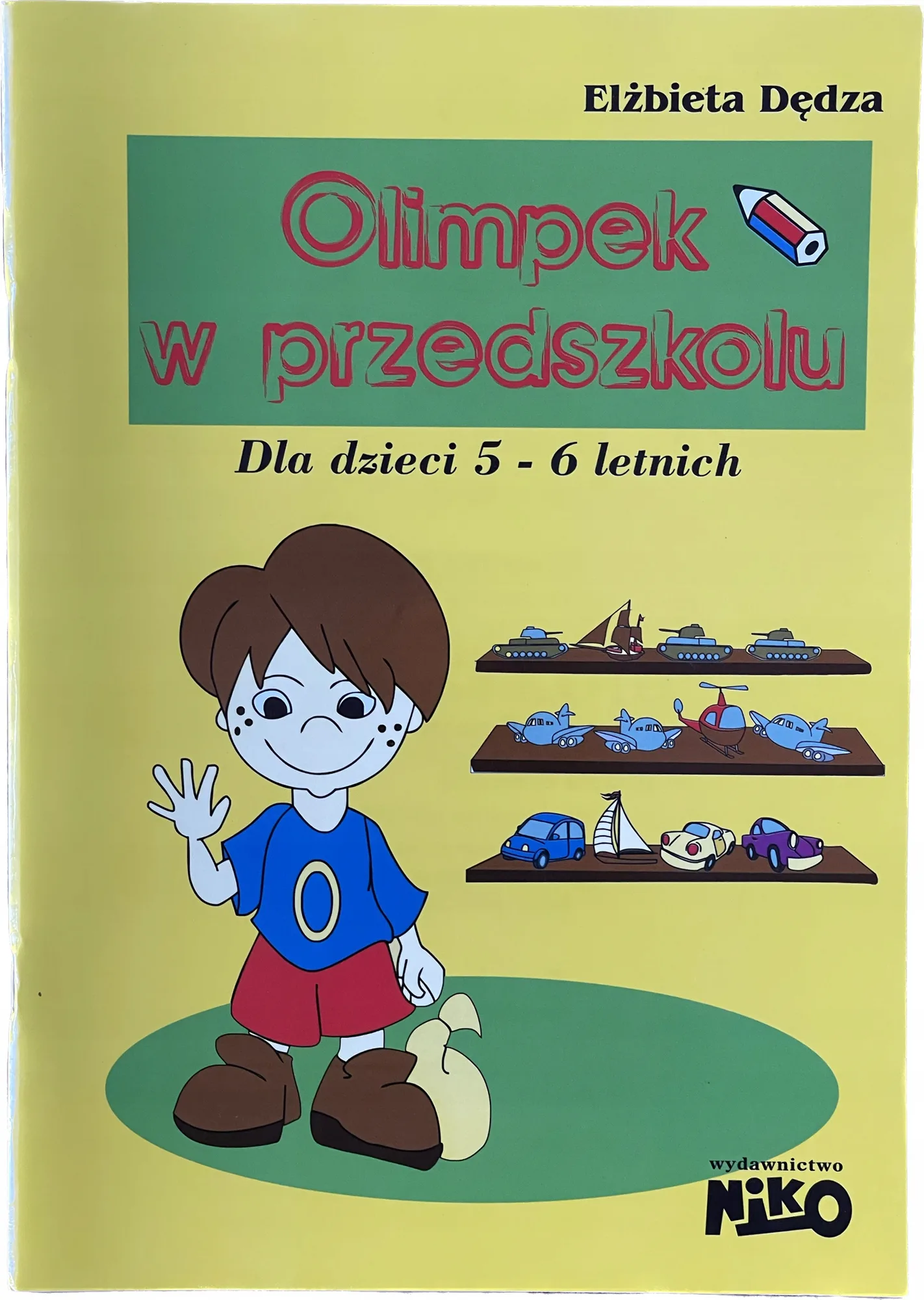 Okładka: ZERÓWKA karty pracy ćwiczenia OLIMPEK 5 6 lat A4