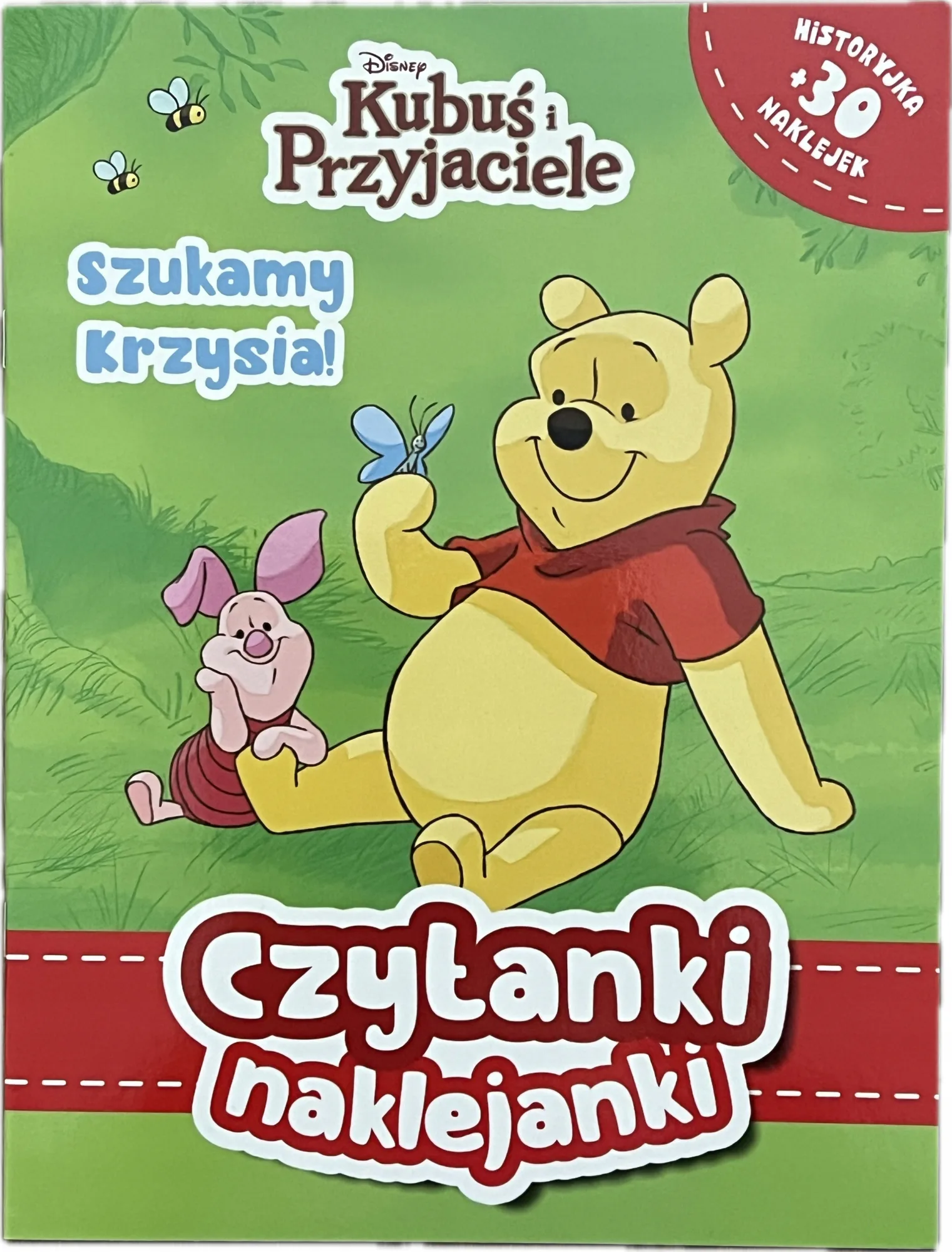 Okładka: Czytanki naklejki KUBUŚ i przyjaciele Disney 7 8 lat historyjka
