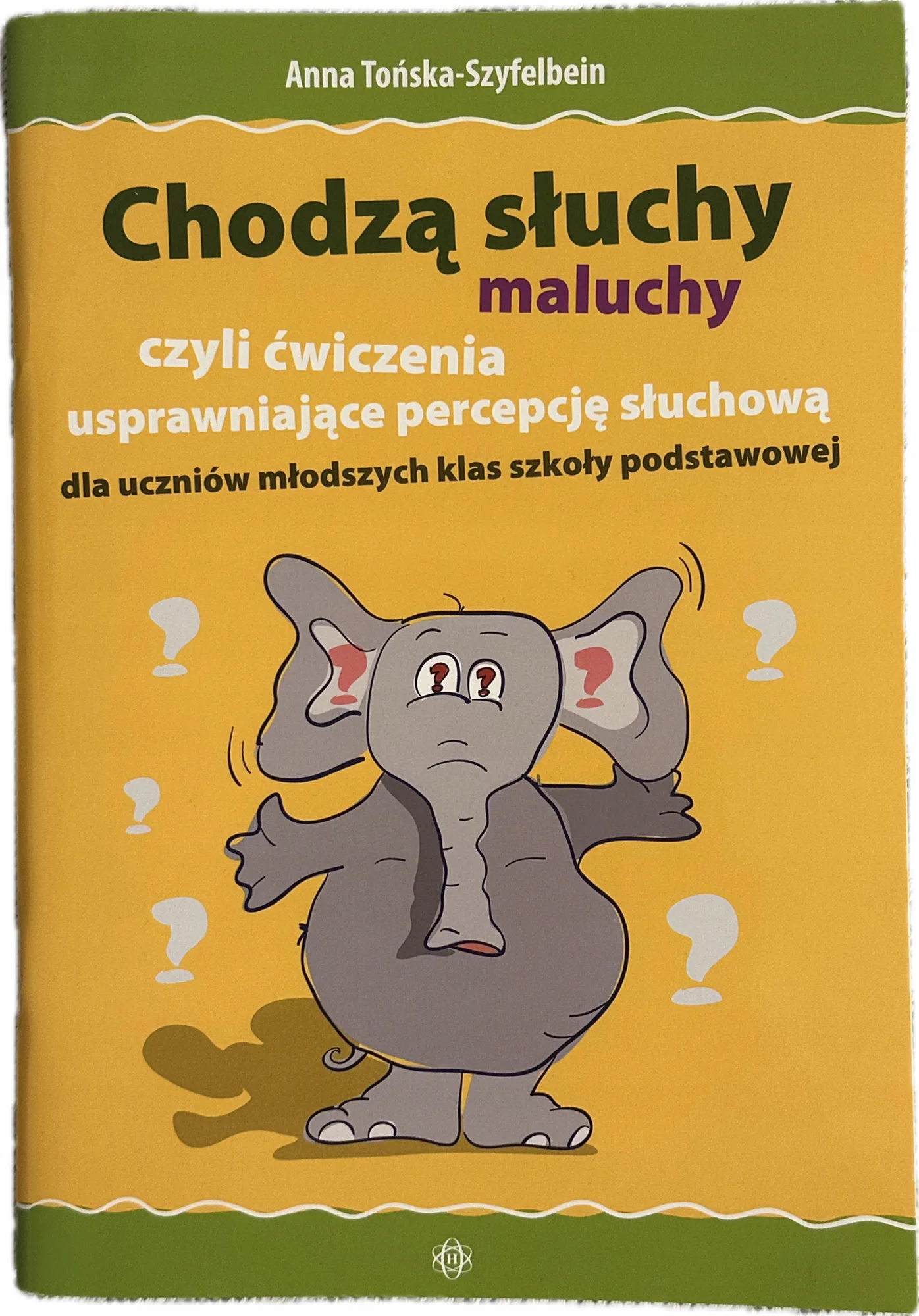 Okładka: Karty pracy percepcja słuchowa klasa 2 3 4 ćwiczenia Chodzą słuchy maluchy
