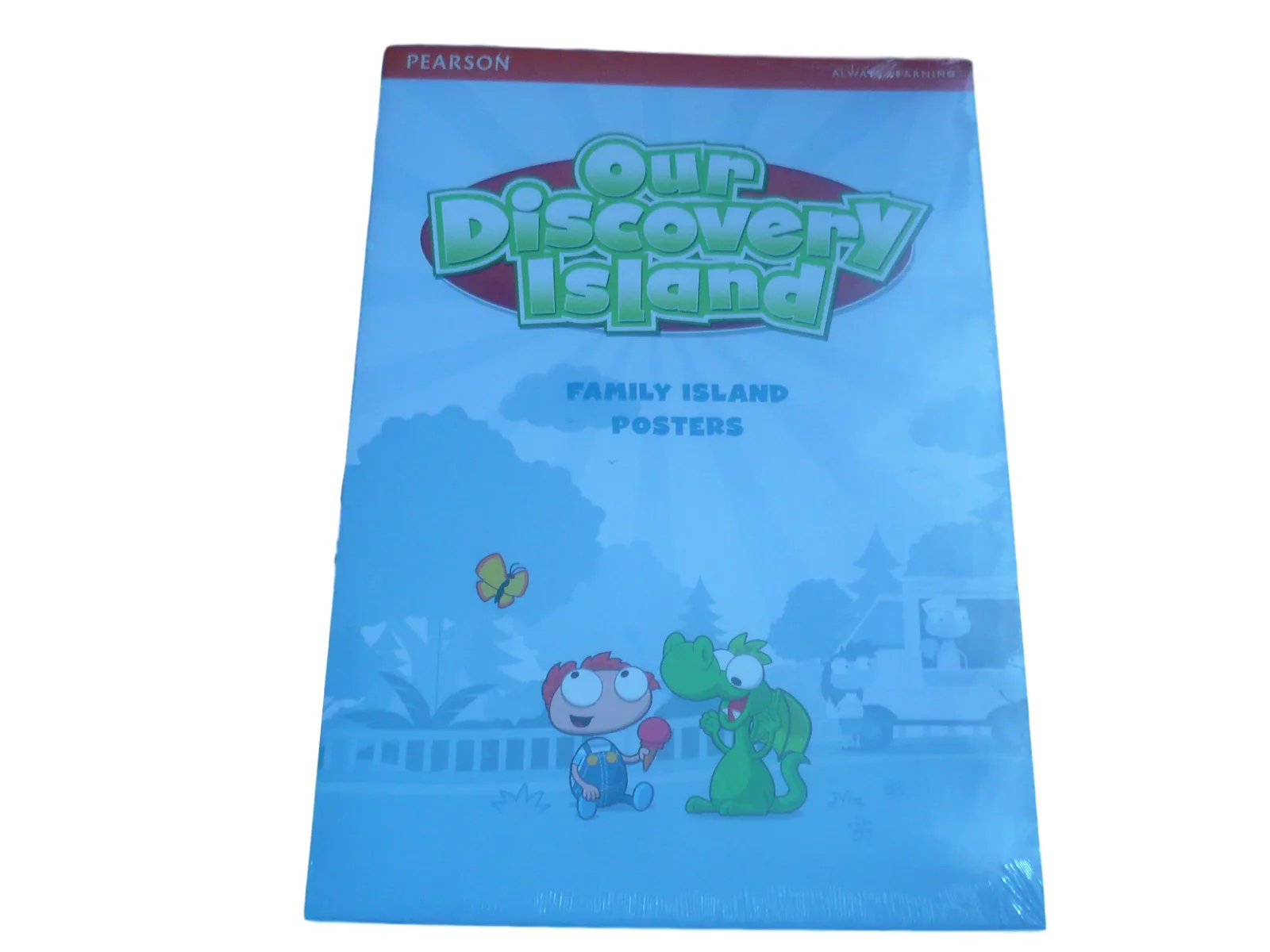 Okładka: OUR DISCOVERY ISLAND plakaty POSTERS komplet język angielski