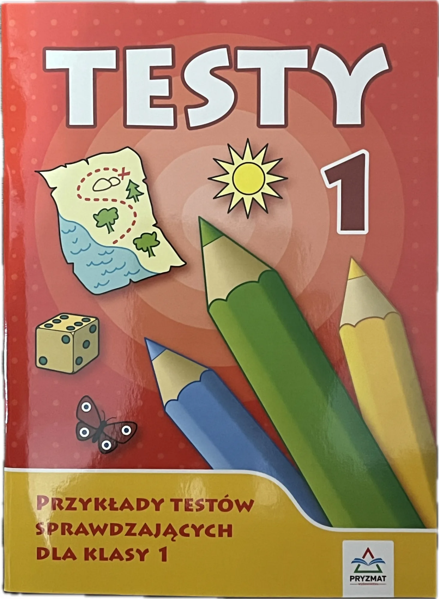 Okładka: Testy kompetencji na koniec klasy 1 sprawdziany egzamin z odpowiedziami odp