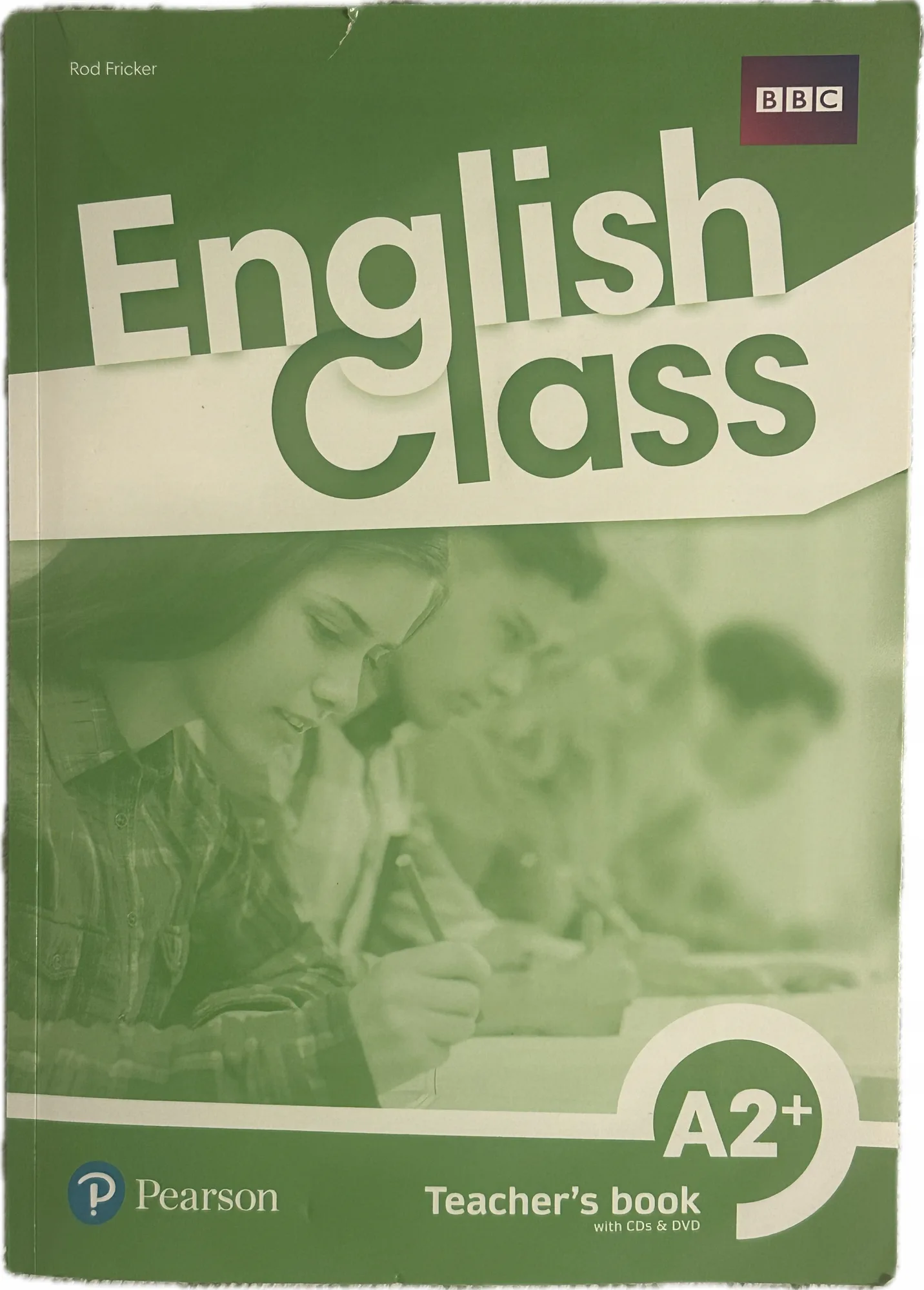 Okładka: ENGLISH CLASS A2+ książka nauczyciela płyty class cd dvd workbook cd