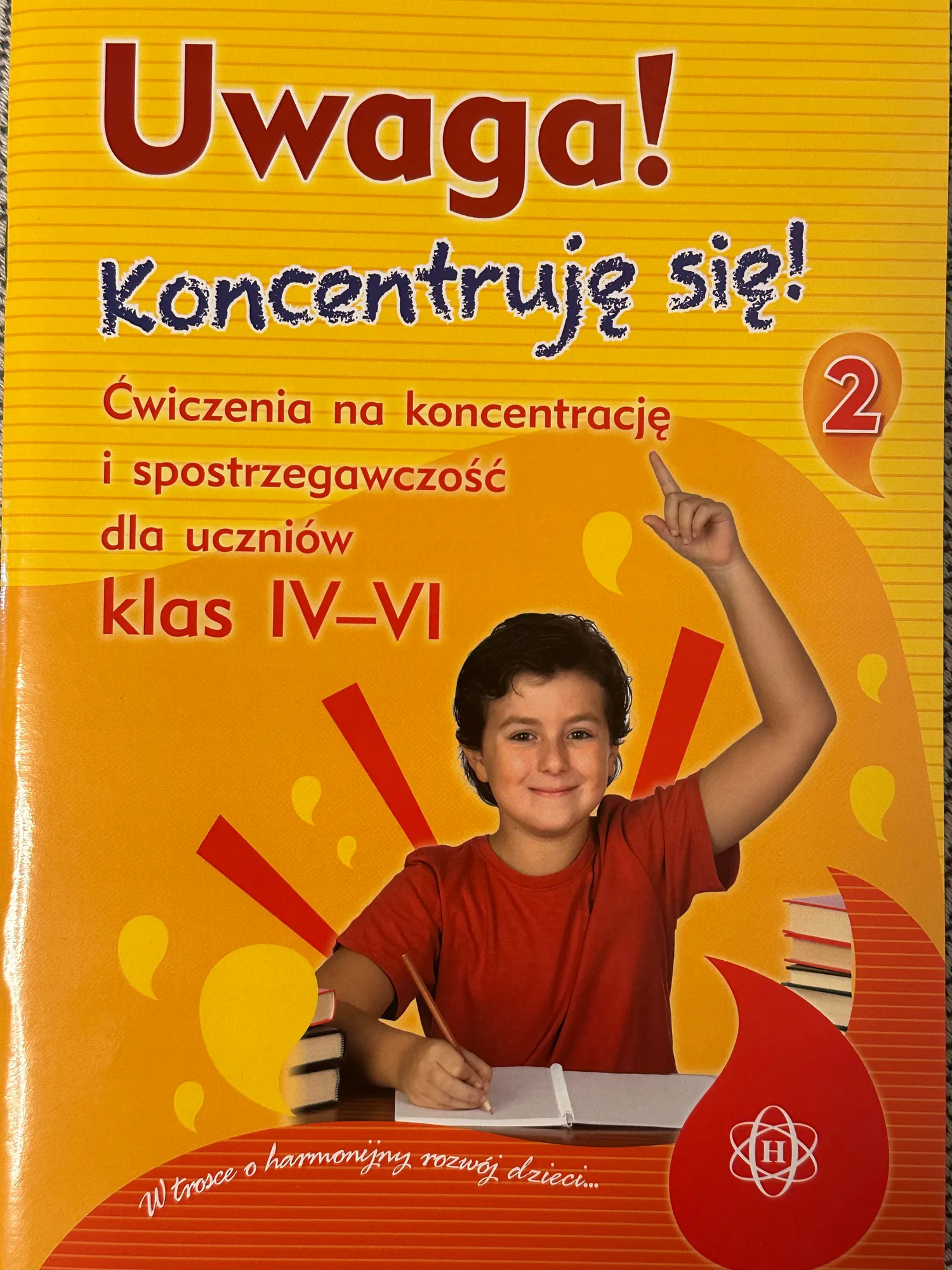 Okładka: Ćwiczenia zadania karty pracy na spostrzegawczość koncentrację klasa 4 5 6