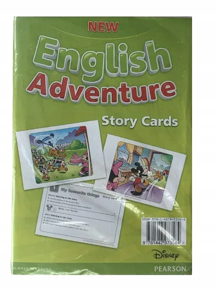 Okładka: New English Adventure klasa 2 story cards historyjki obrazkowe angielski