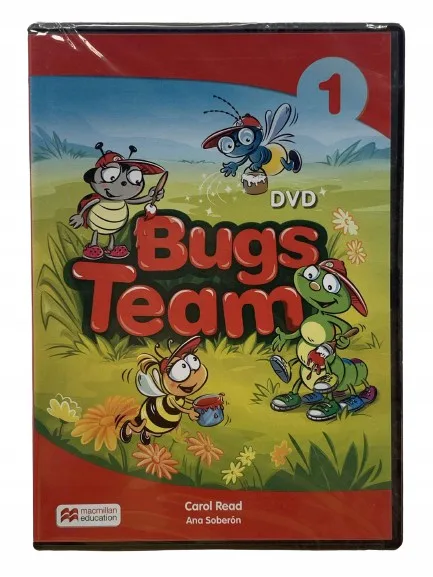 Okładka: BUGS TEAM klasa 1 dvd płyta nauczyciela filmy