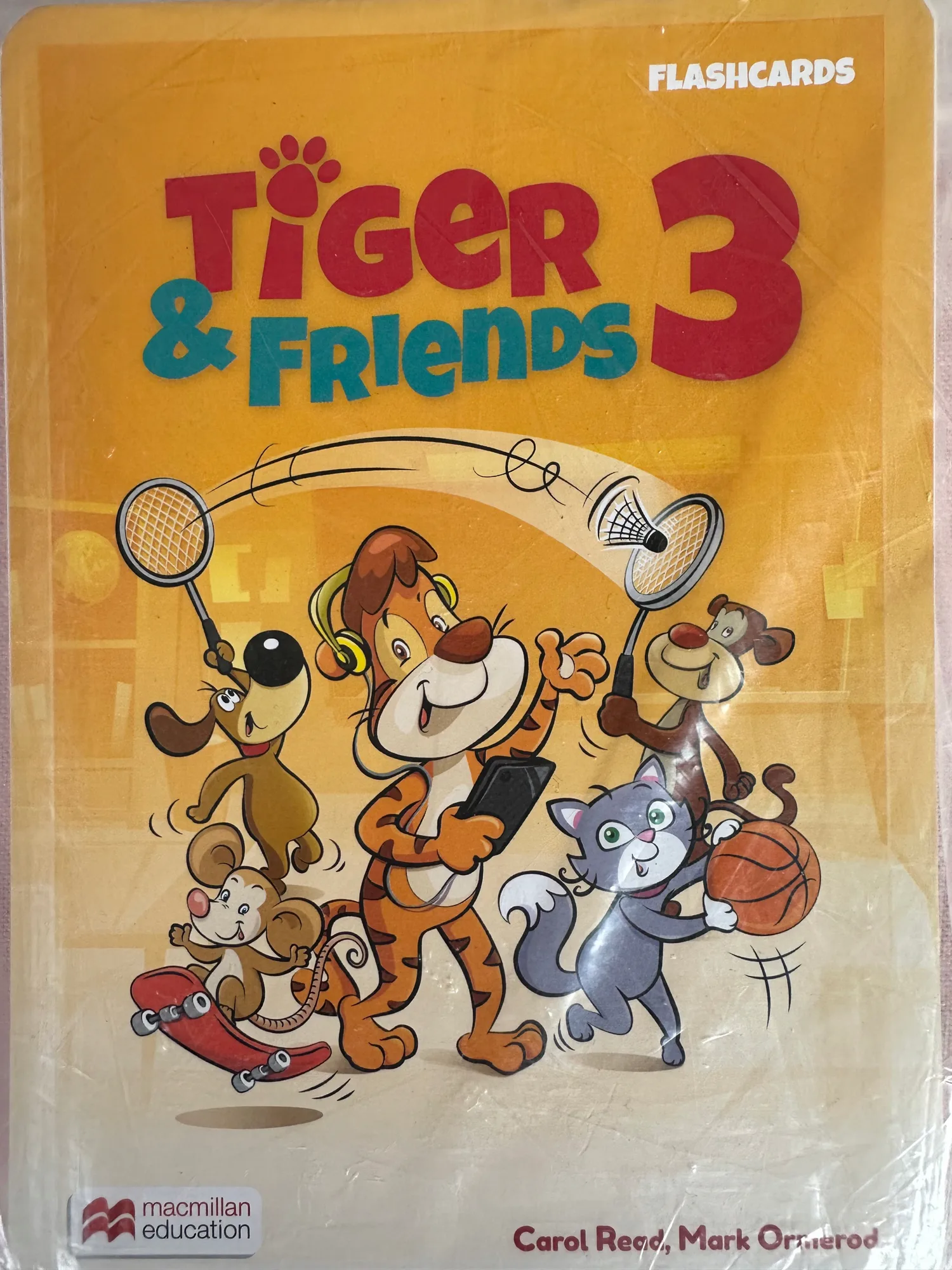 Okładka: TIGER & FRIENDS klasa 3 FLASHCARDS karty obrazkowe KOMPLET