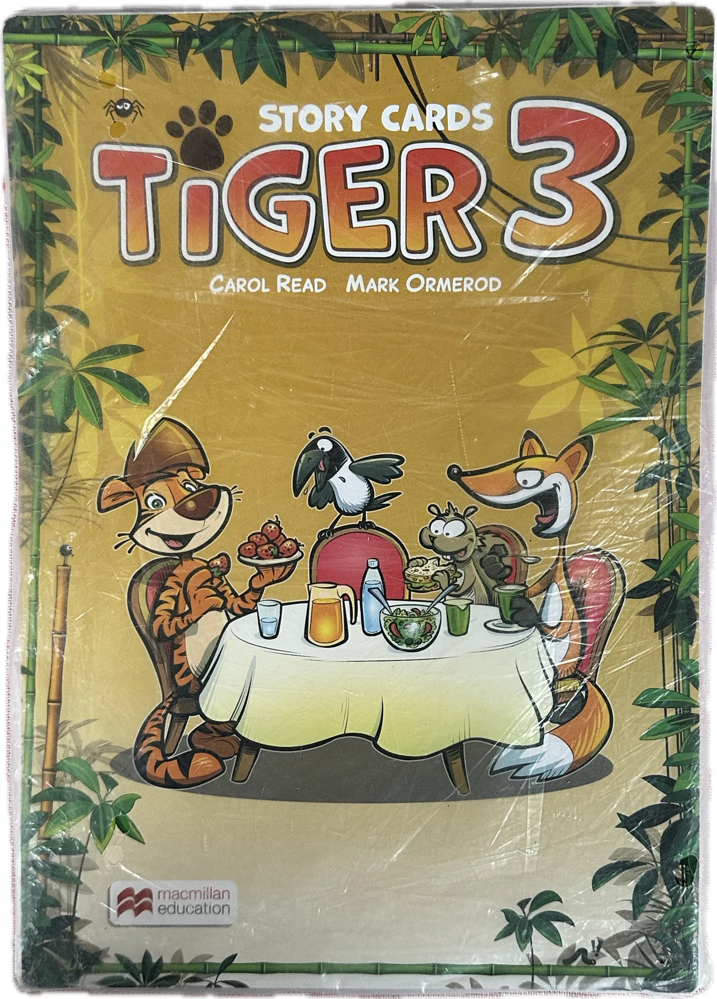 Okładka: TIGER klasa 3 story cards karty obrazkowe historyjki język angielski
