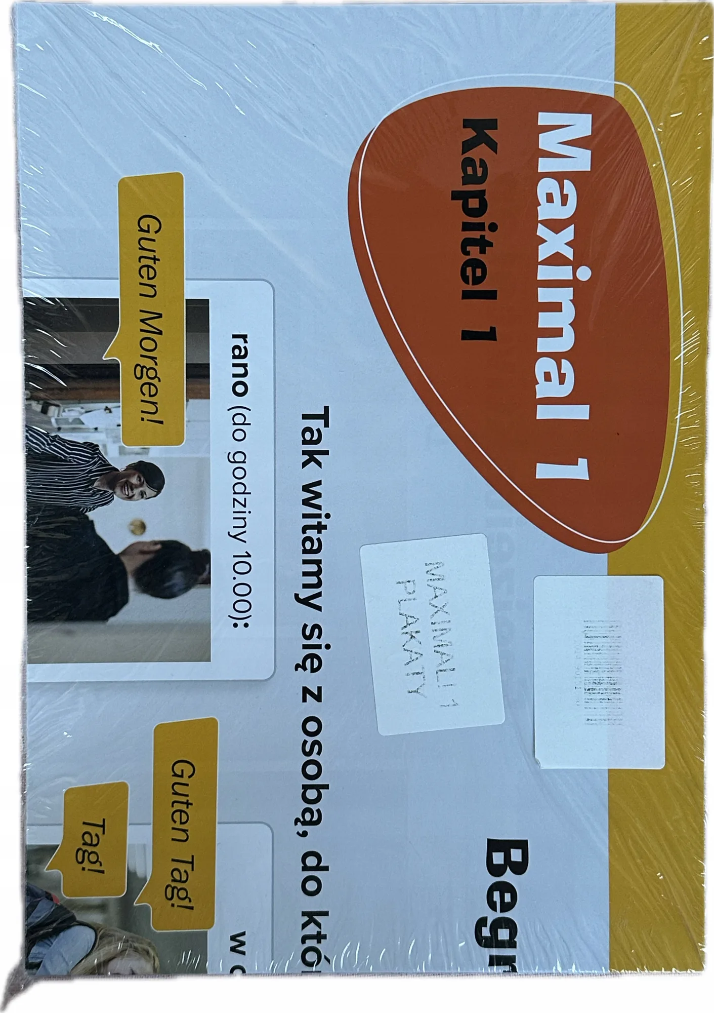 Okładka: Maximal 1 klasa 7 komplet plakatów plakaty folia