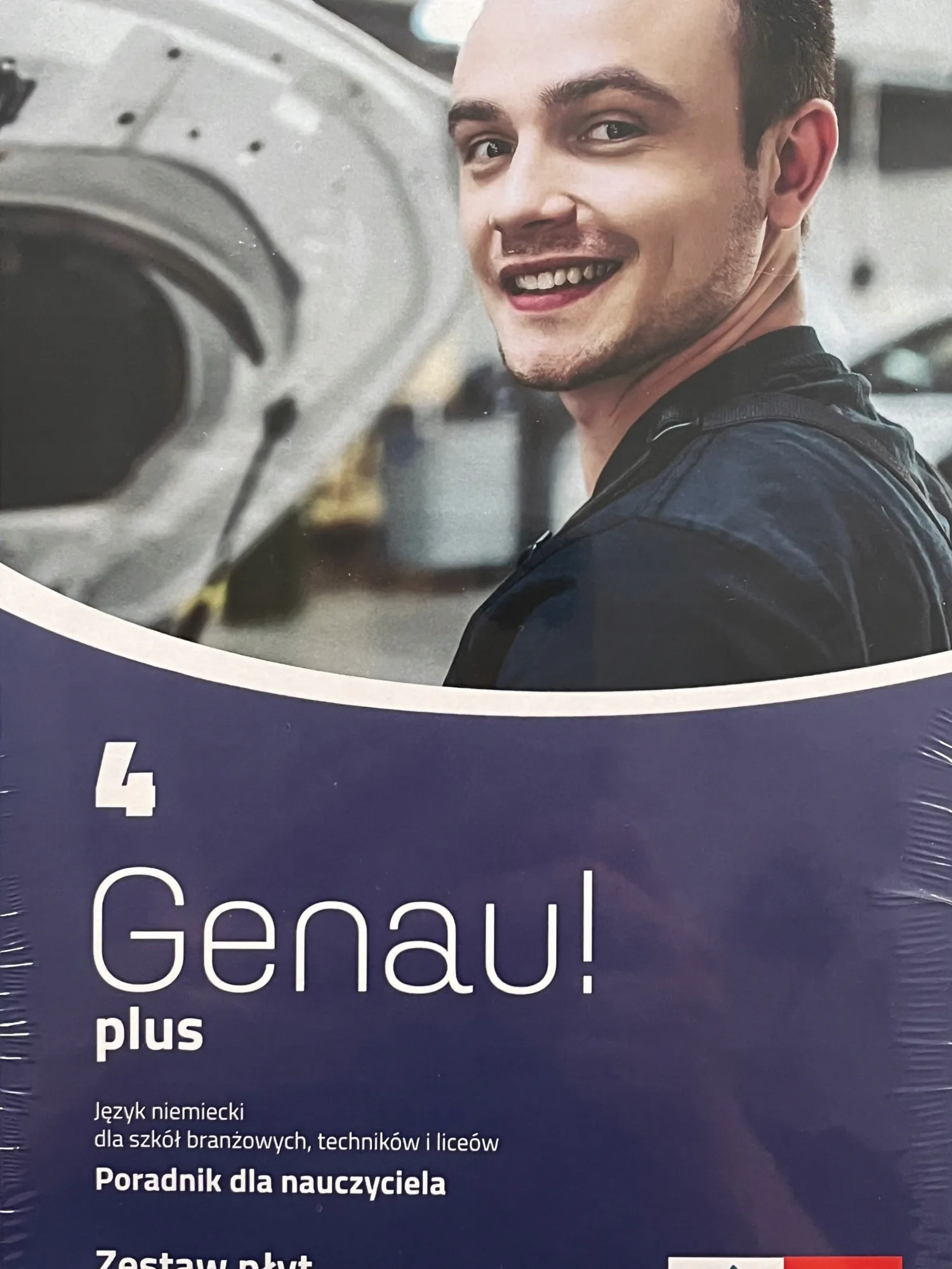 Okładka: Genau ! plus 4 płyty NAUCZYCIELA sprawdziany testy kartkówki ksiązka na cd
