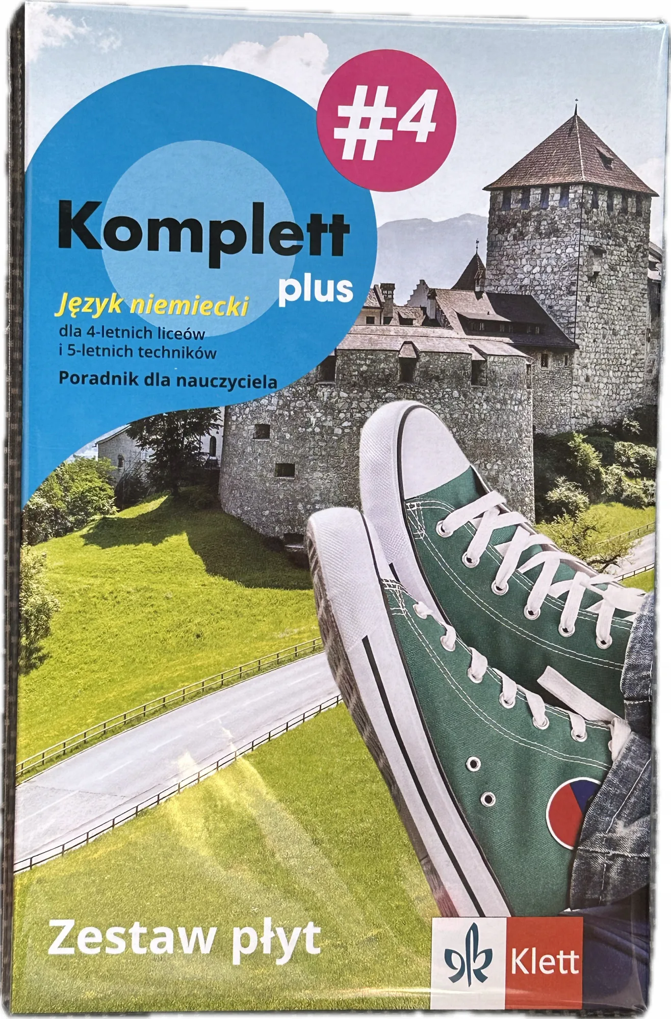 Okładka: KOMPLETT PLUS 4 płyty NAUCZYCIELA SPRAWDZIANY testy