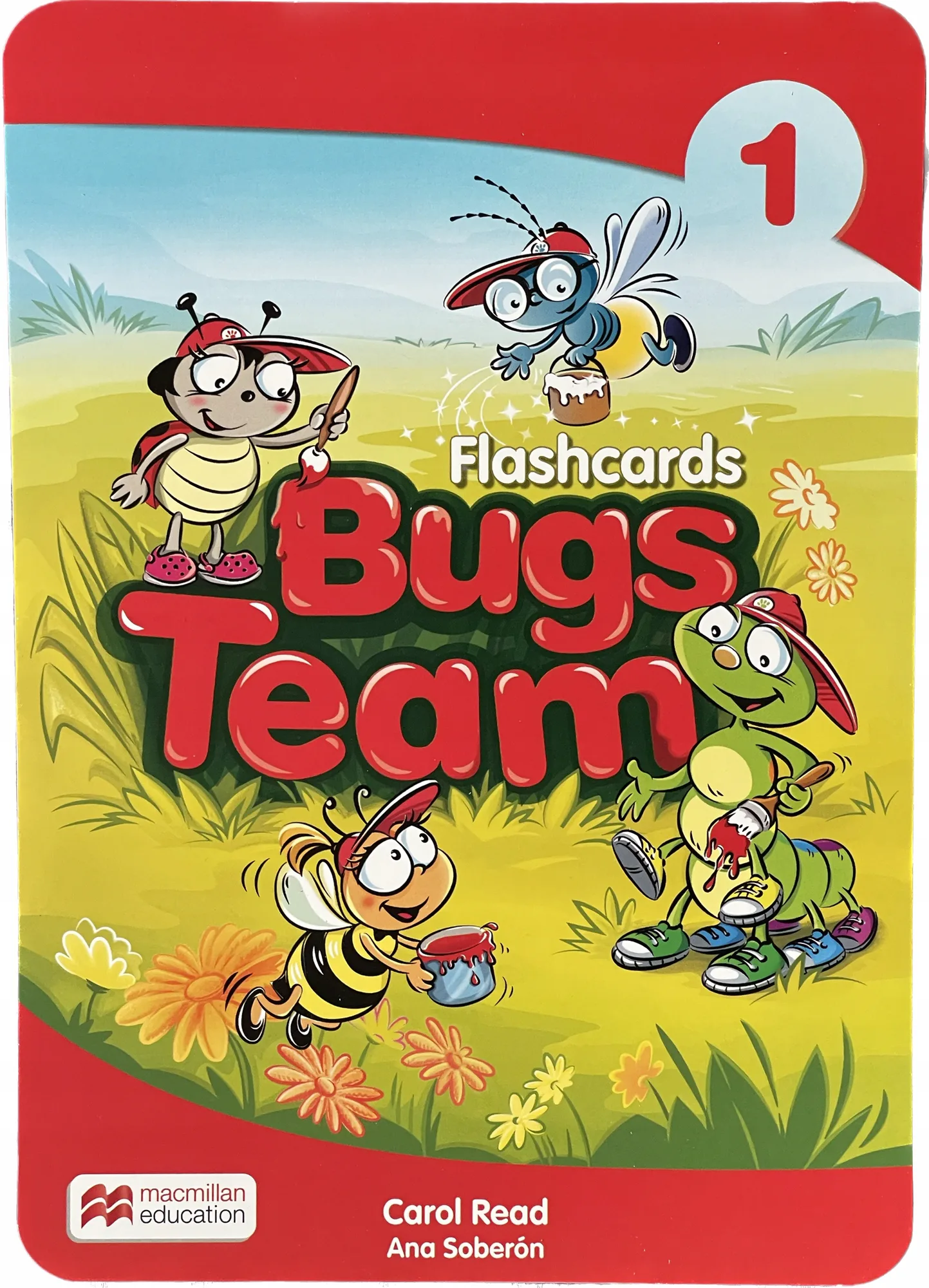 Okładka: BUGS TEAM klasa 1 flashcards KARTY OBRAZKOWE
