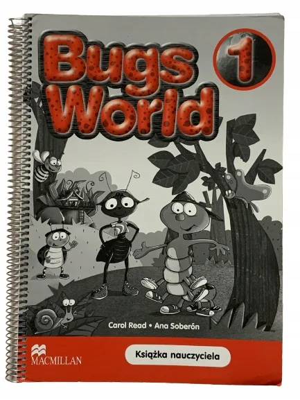 Okładka: BUGS WORLD klasa 1 ksiązka NAUCZYCIELA SPRAWDZIANY TESTY j. angielski