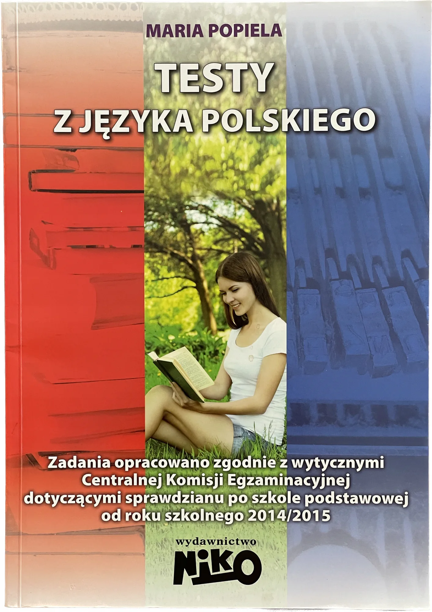 Okładka: język polski testy sprawdziany klasa 5 6 z odpow