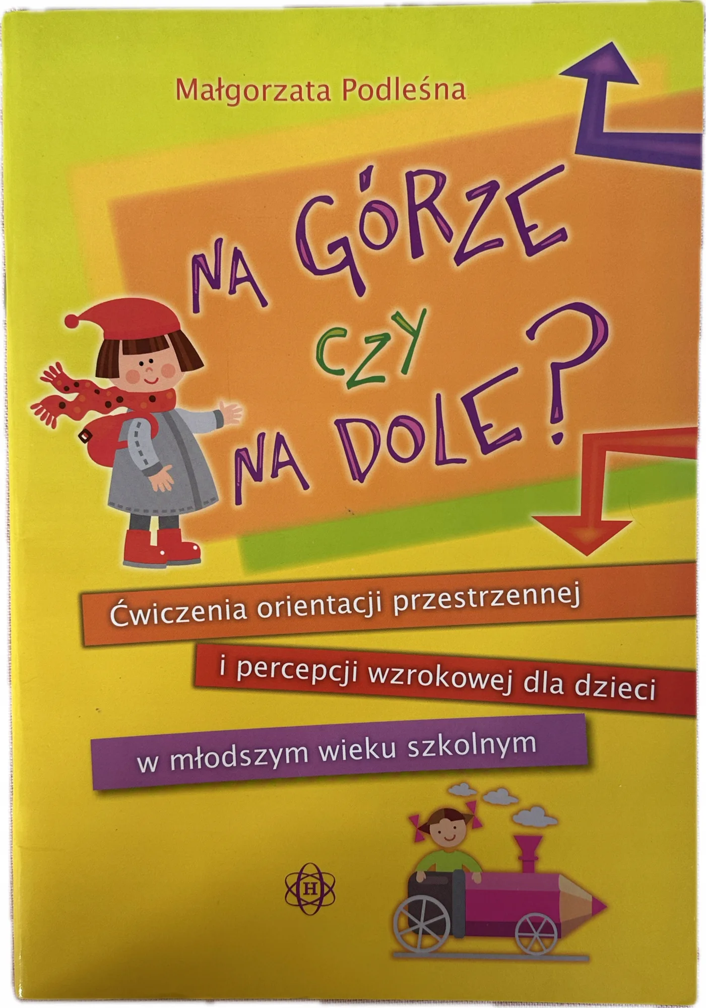 Okładka: Ćwiczenia orientacji przestrzennej i percepcji wzrokowej dla dzieci kl. 1 2