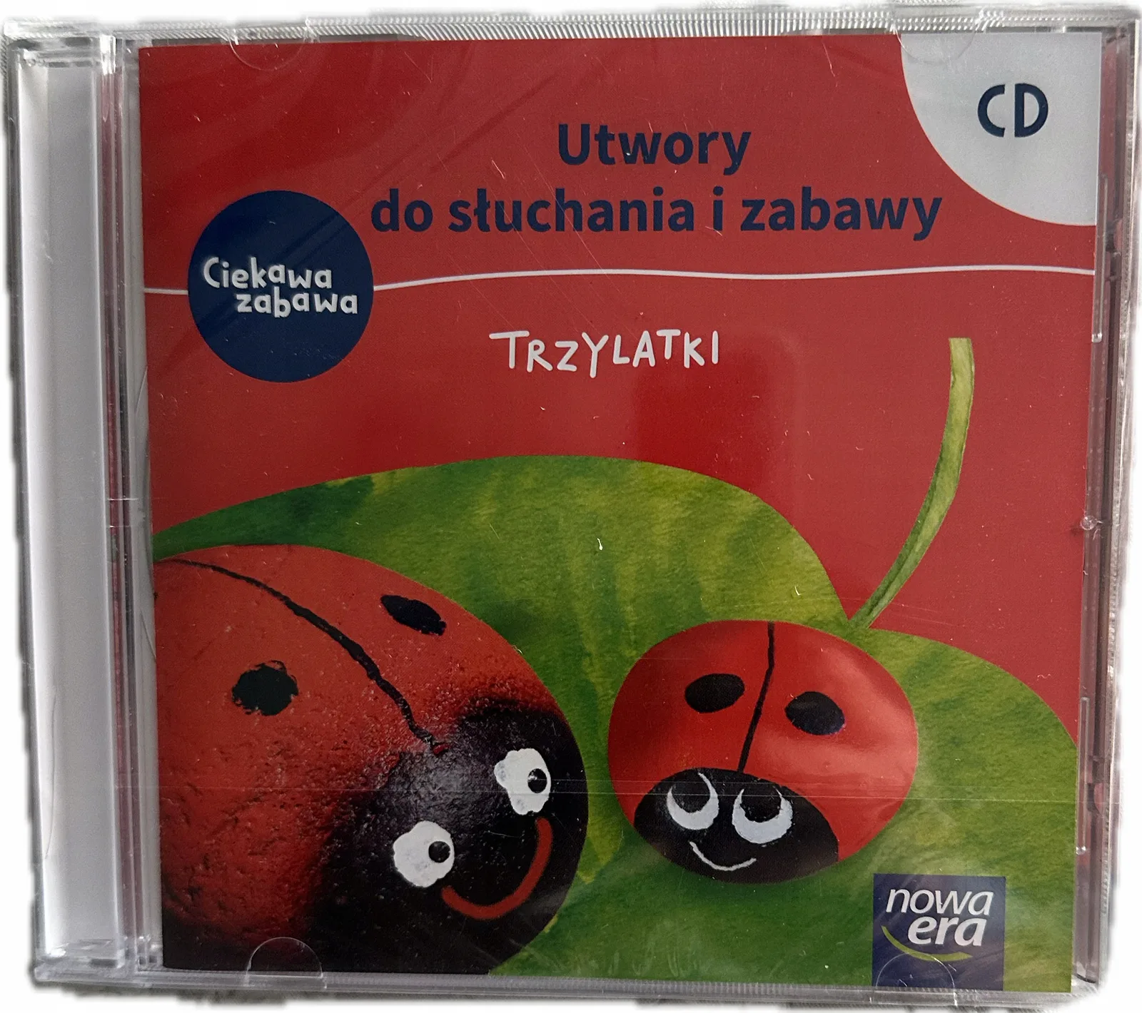 Okładka: Ciekawa zabawa 3-latki trzylatki Utwory do słuchania i zabawy płyta cd