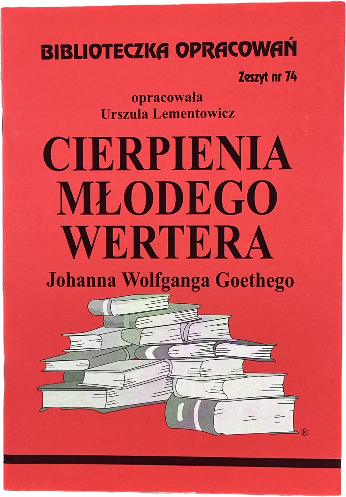 Okładka: Cierpienia młodego Wertera streszczenie ściąga