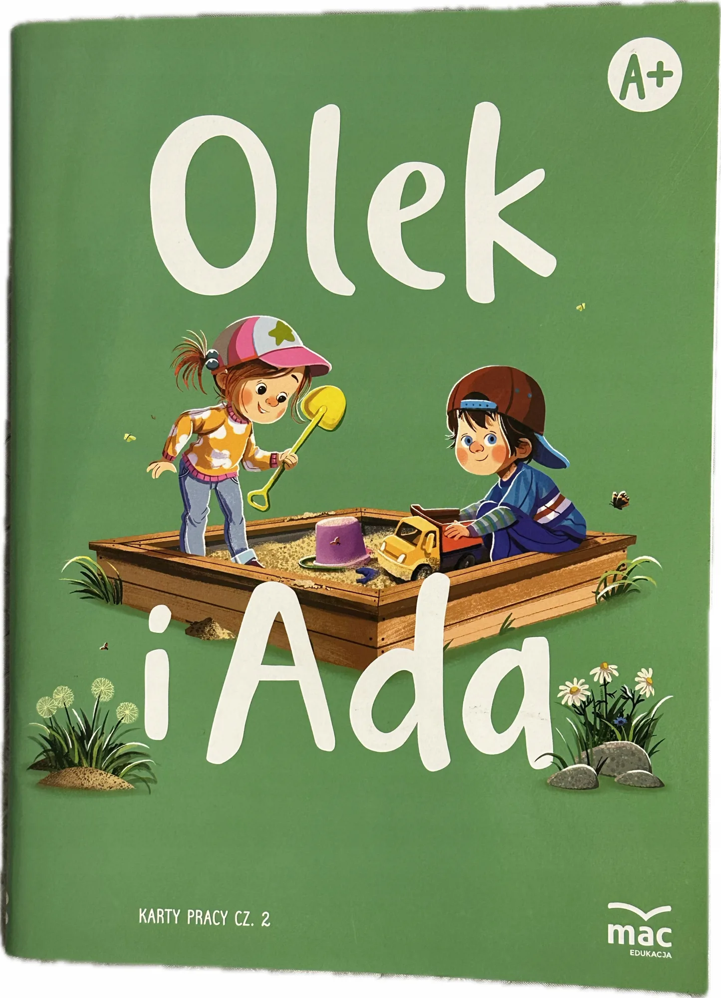 Okładka: OLEK i ADA KARTY PRACY część 2 poziom A+