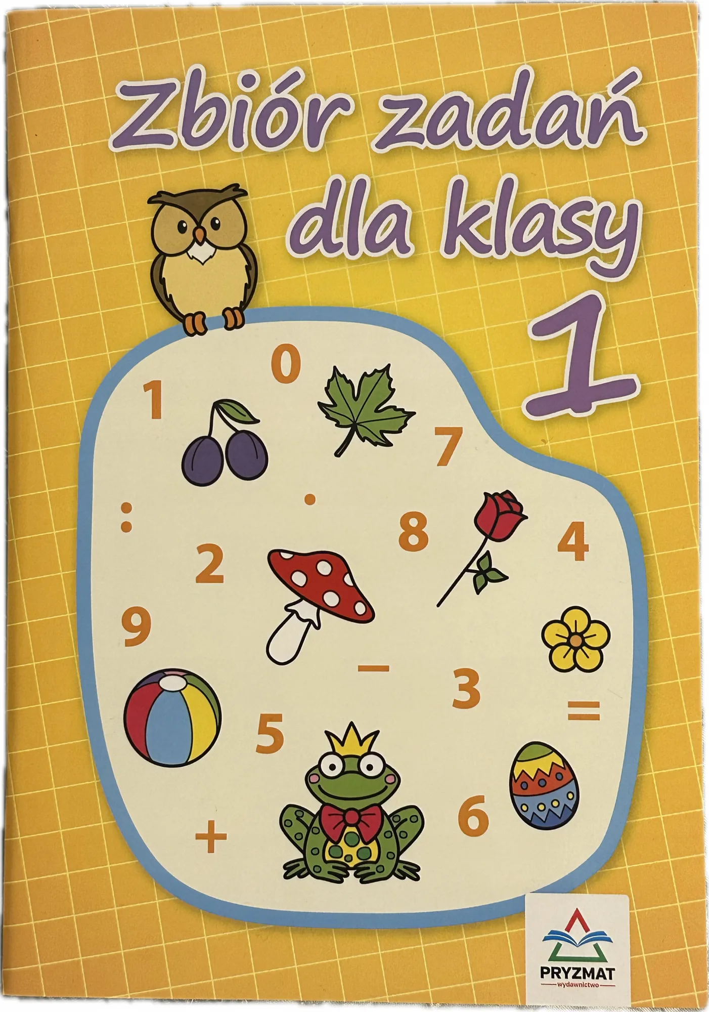Okładka: Nauka liczenia matematyka klasa 1 dodawanie grafy zbiór zadań
