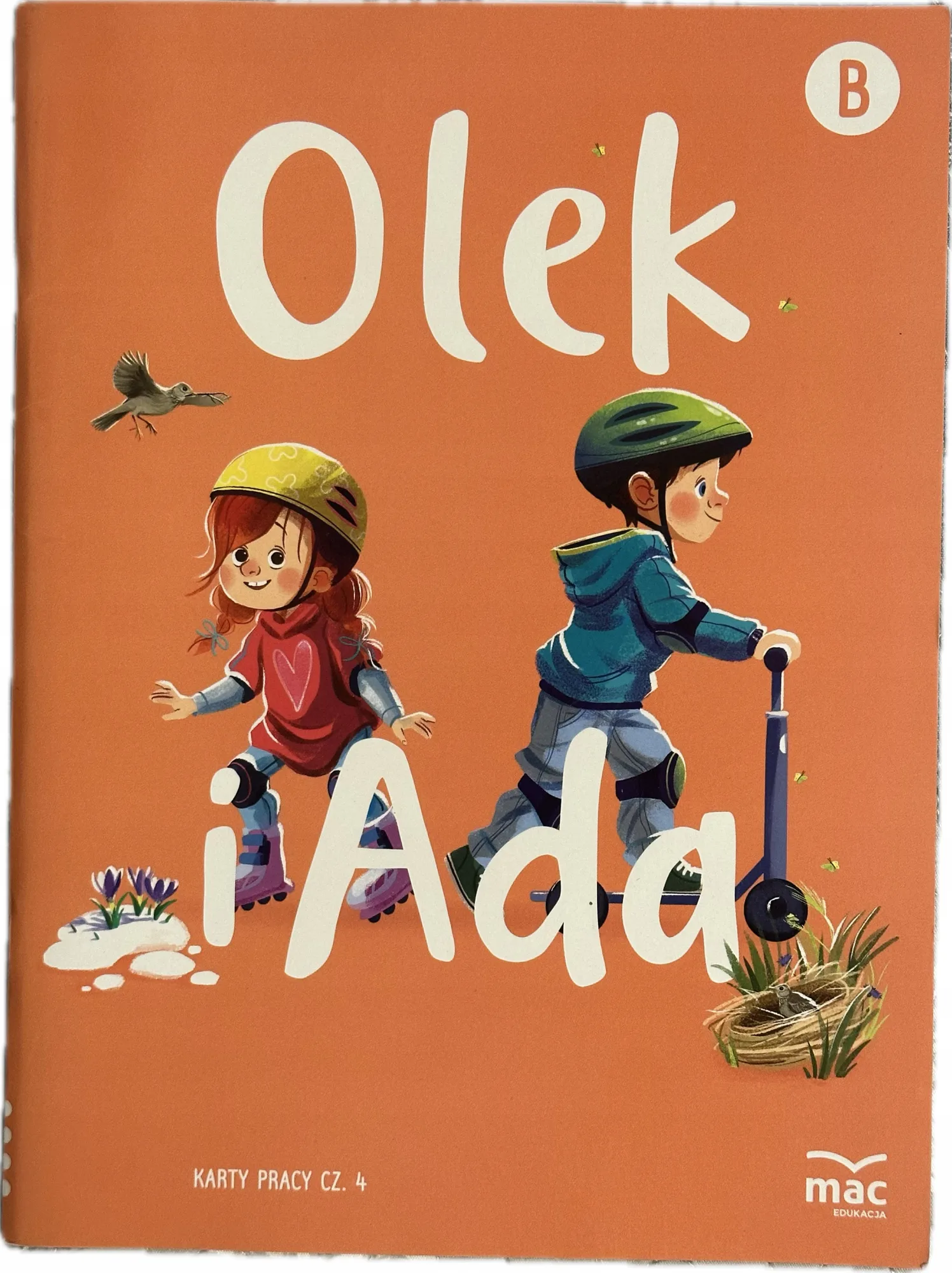 Okładka: Olek i ADA KARTY PRACY część 4 B