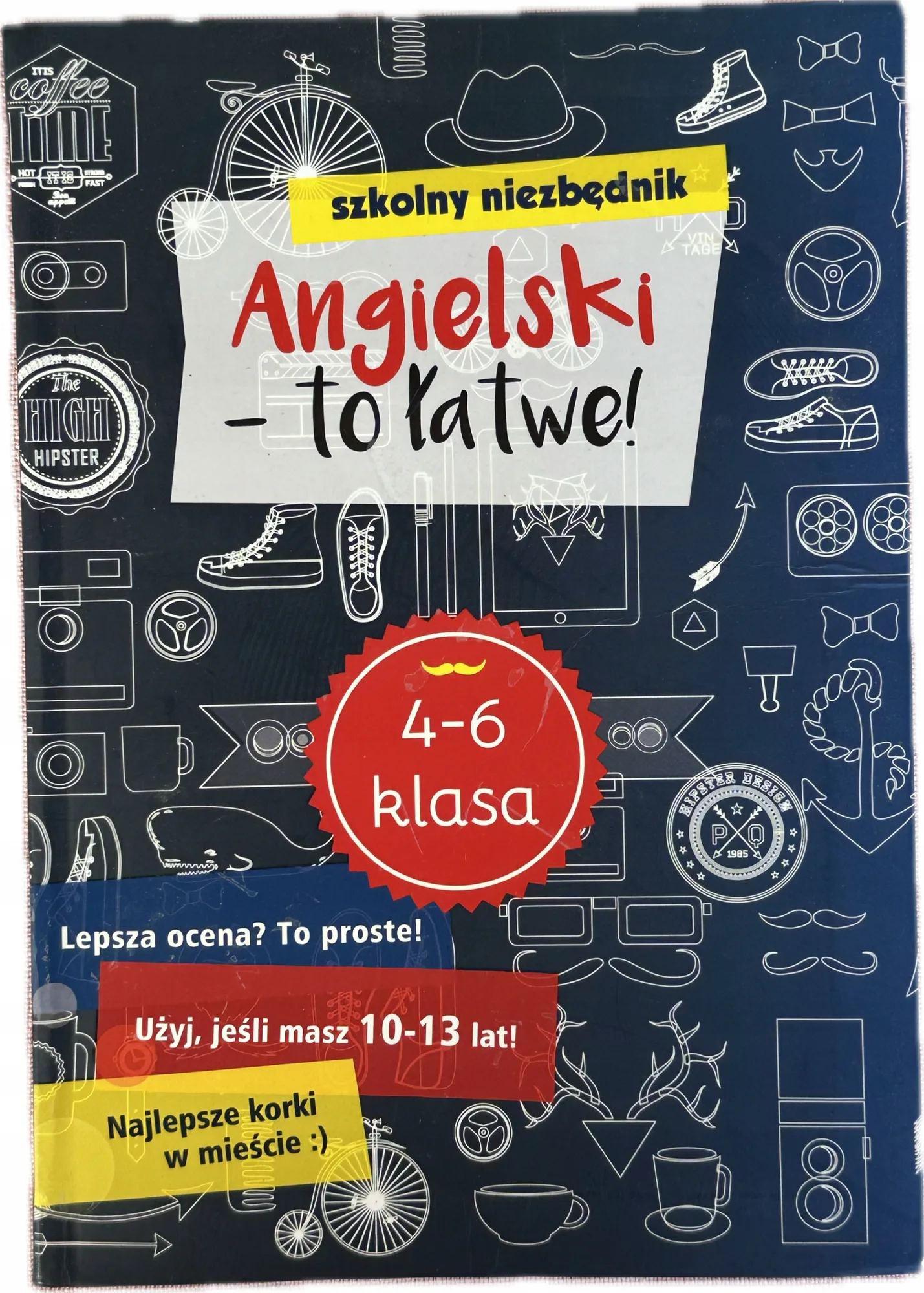 Okładka: Niezbędnik język Angielski ŚCIĄGA klasa 4 5 6 GRAMATYKA