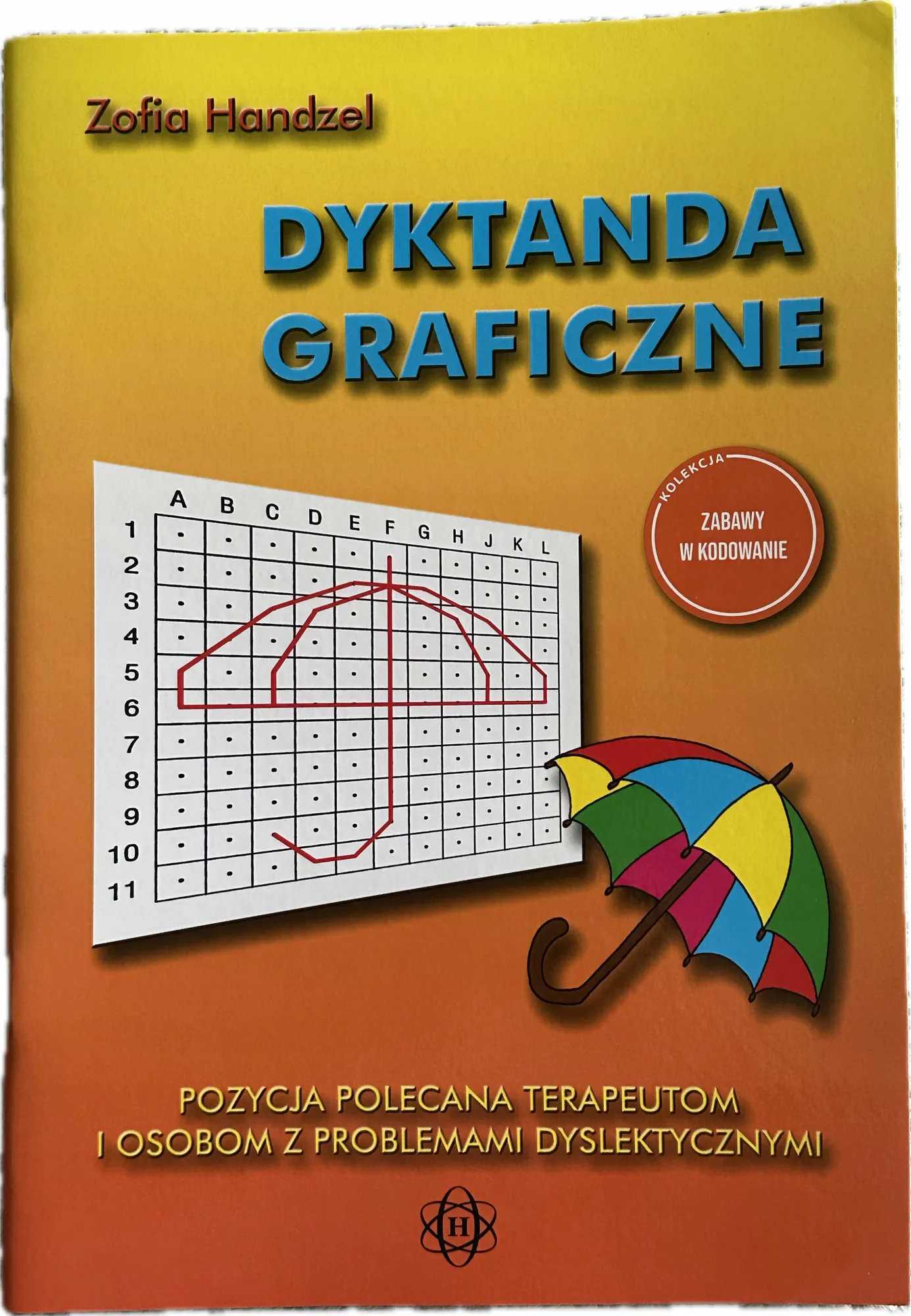Okładka: Dyktanda graficzne WZORY KODOWANIE ćwiczenia A4