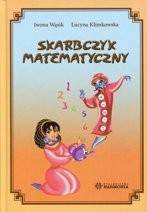 Okładka: Skarbczyk matematyczny zadania matematyczne dla dzieci klasa 1 2 3