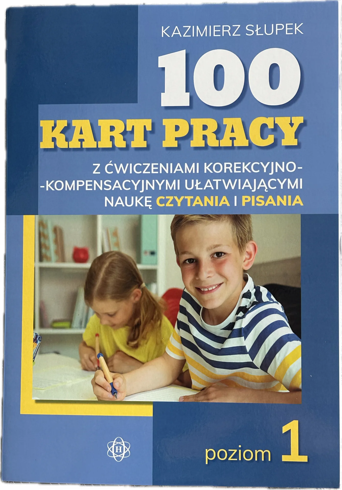 Okładka: Karty pracy 1 język polski nauka czytania pisania ćwiczenia korekcyjno-komp
