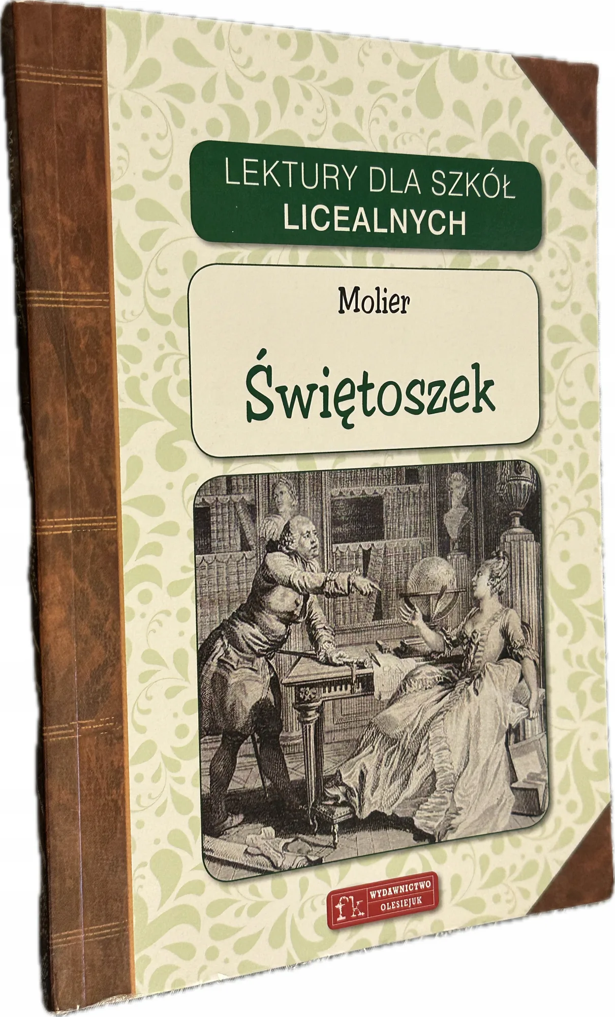 Okładka: MOLIER Świętoszek lektura
