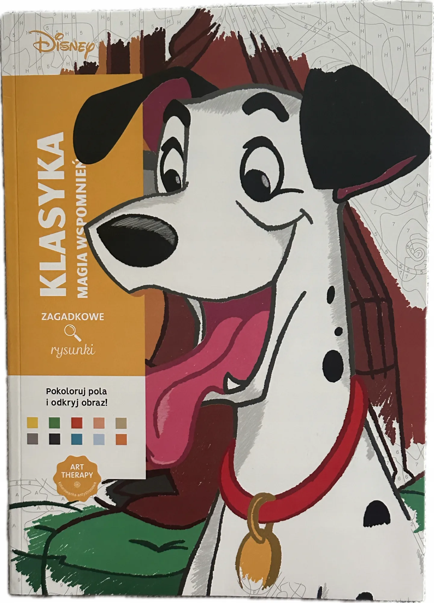 Okładka: Disney KOLOROWANKA ANTYSTRESOWA klasyka Magia wspomnień ART therapy A4