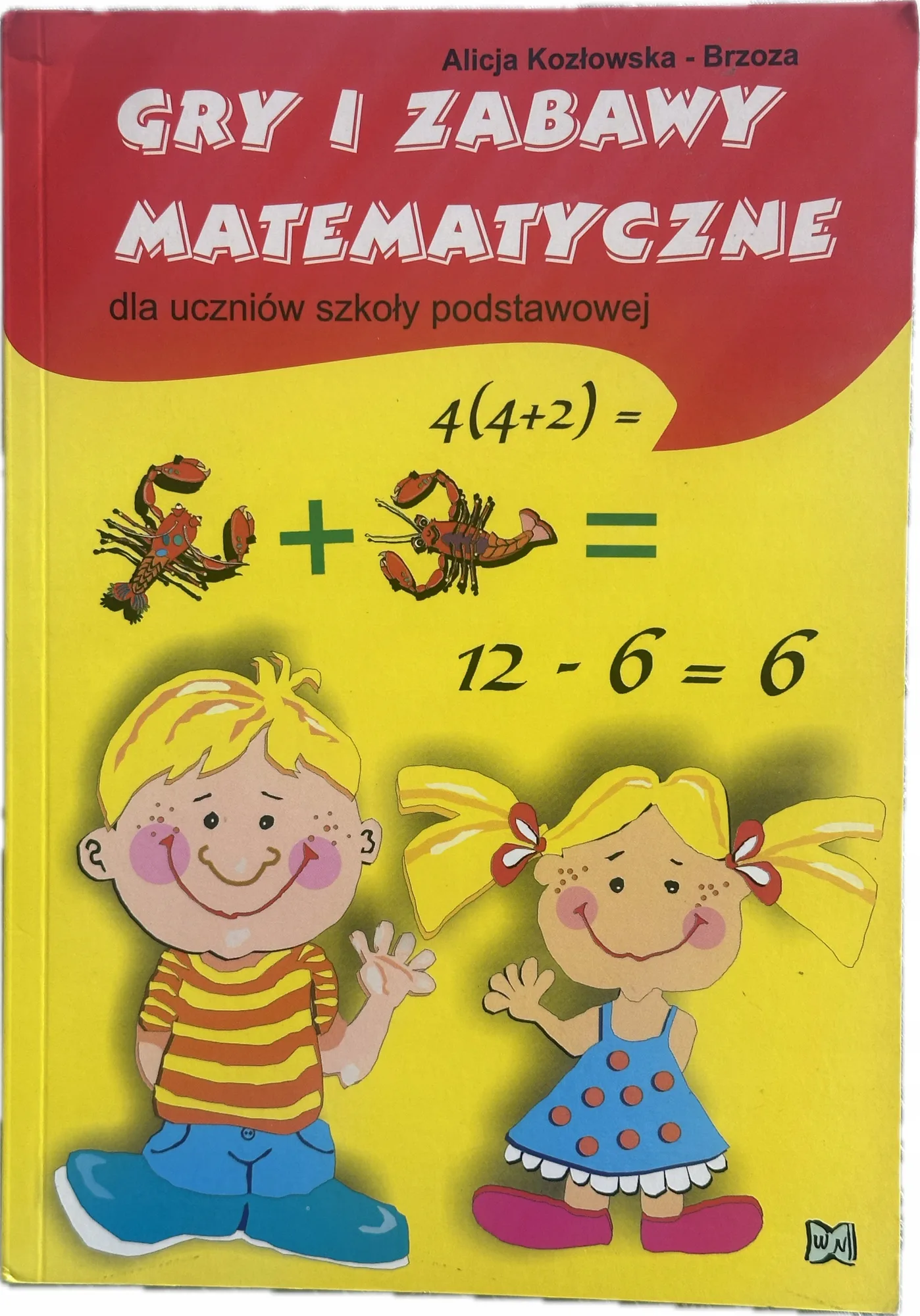 Okładka: MATEMATYKA gry i zabawy matematyczne klasa 1 2 3 4