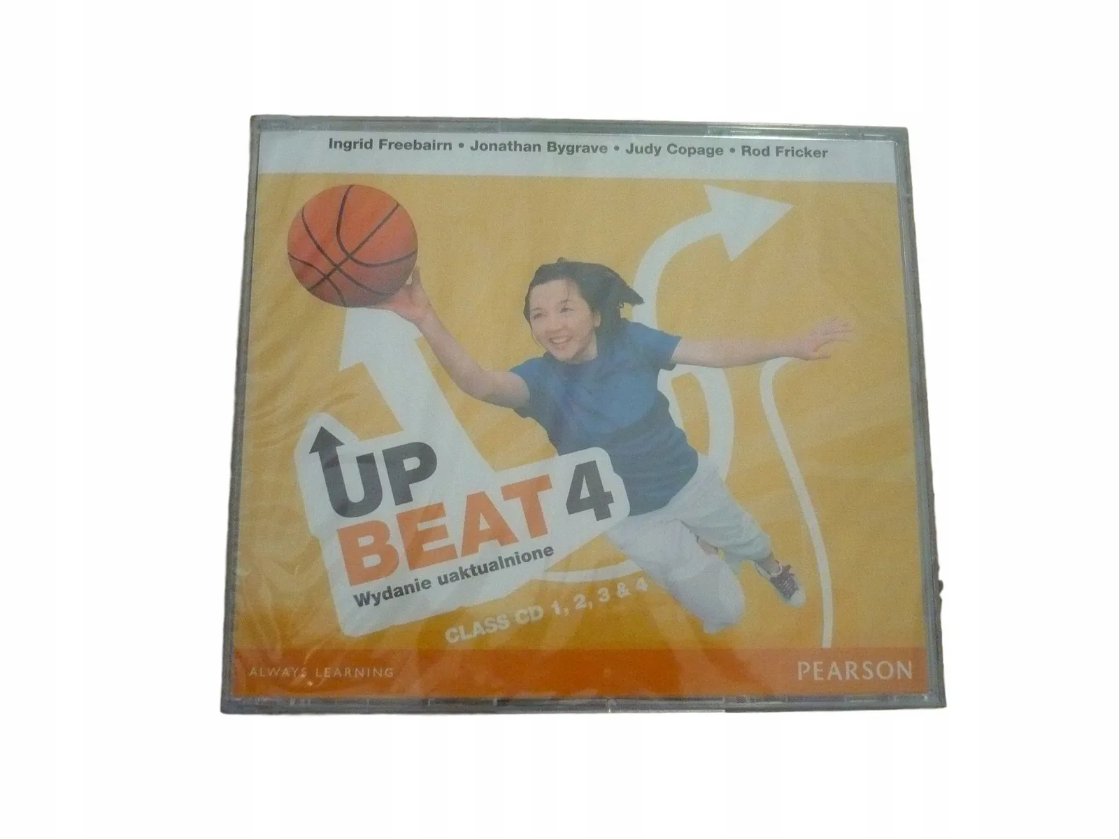 Okładka: UP BEAT 4 CLASS CDs NAGRANIA nauczyciela PŁYTY