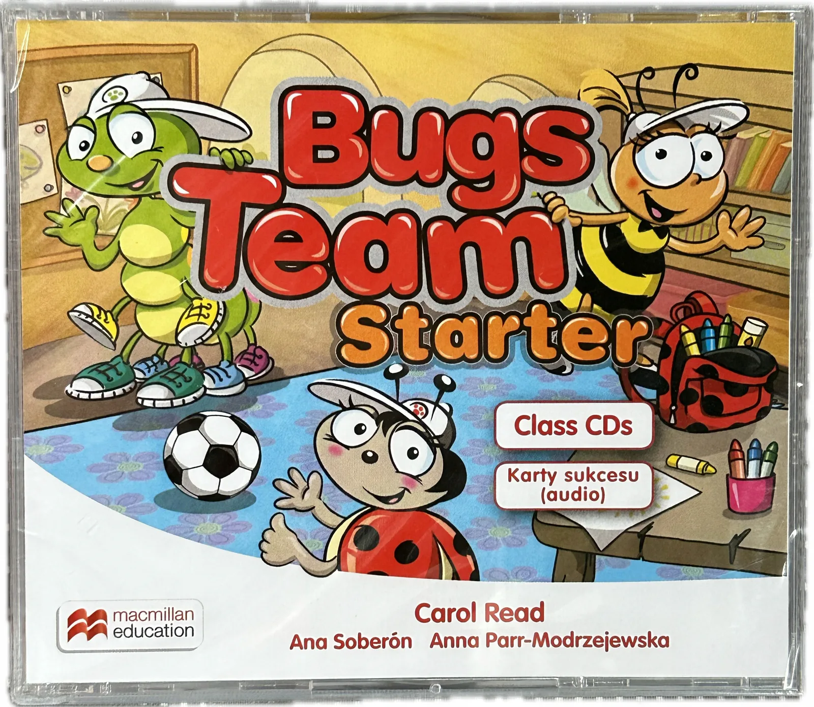 Okładka: BUGS TEAM starter CLASS CDS NAGRANIA nauczyciela AUDIO płyty cd komplet