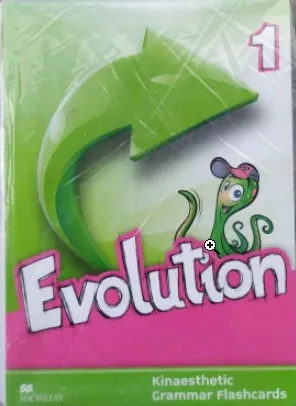 Okładka: EVOLUTION 1 karty wyrazowe MEGA zestaw 130 szt