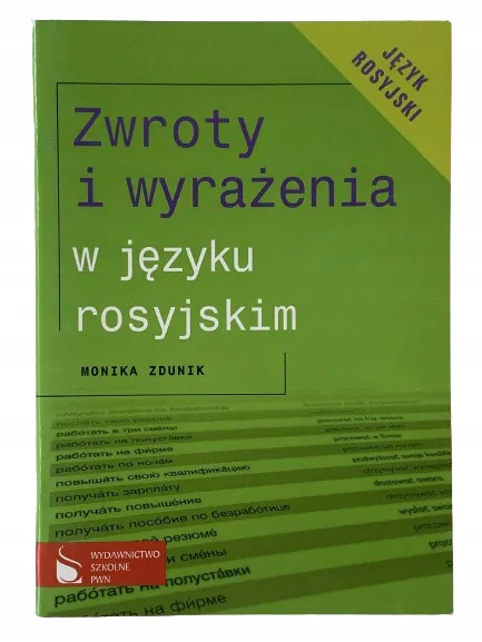 Okładka: Język rosyjski ściąga ZWROTY I WYRAŻENIA liceum LO