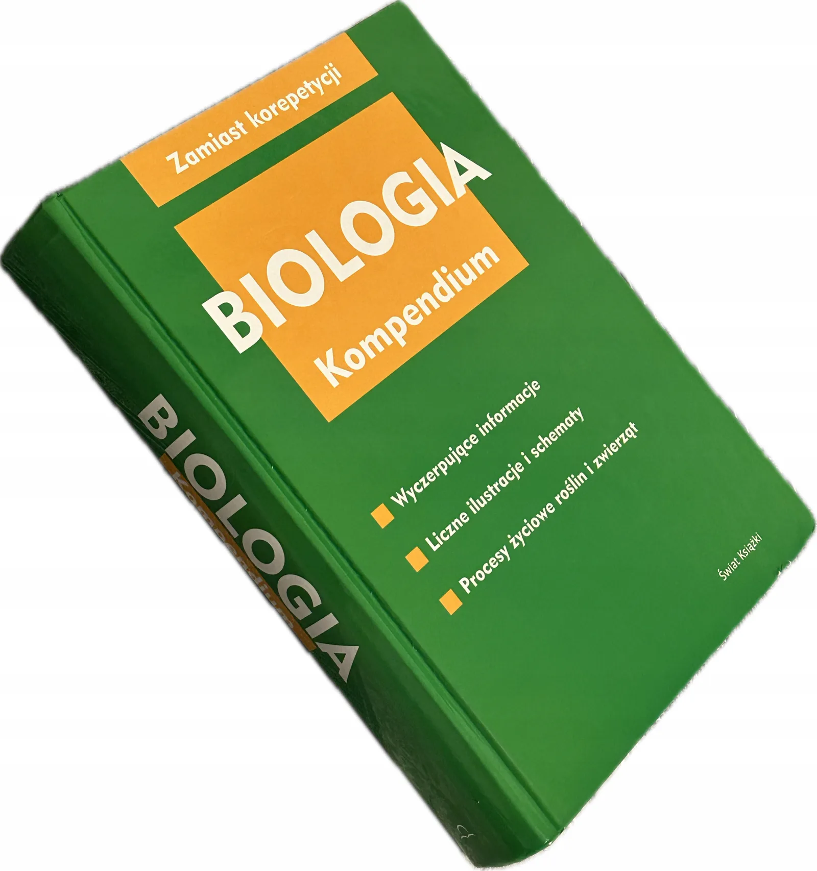 Okładka: BIOLOGIA LICEUM SZKOŁA ŚREDNIA matura kompendium opracowania schematy