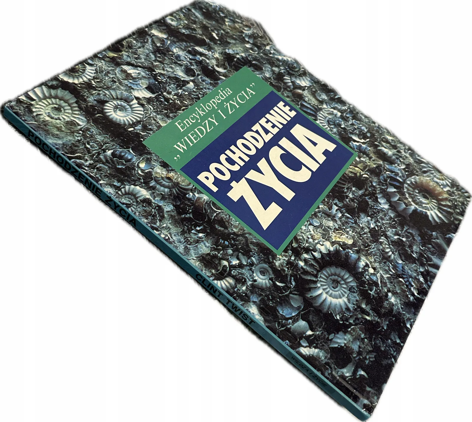 Okładka: Encyklopedia Wiedzy i życia Pochodzenie życia album