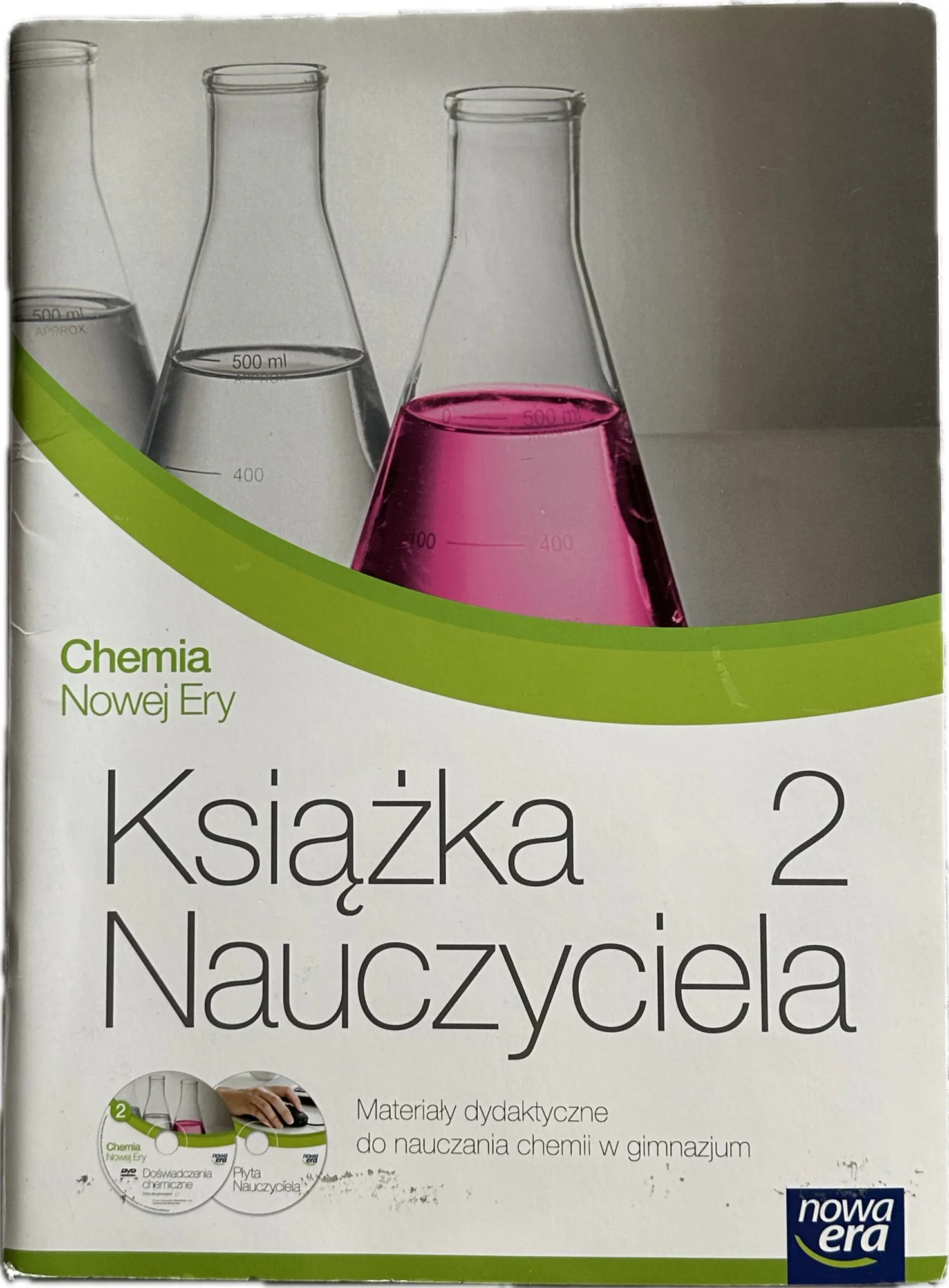 Okładka: CHEMIA NOWEJ ERY KLASA 2 KSIĄŻKA NAUCZYCIELA sprawdziany kartkówki 7 8