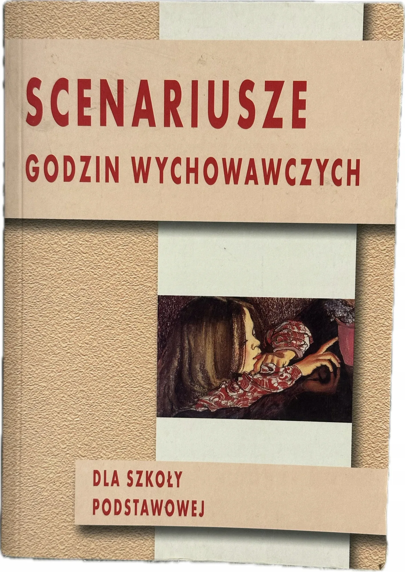 Okładka: Scenariusze godzin wychowawczych dla szkoły podstawowej stan bdb-