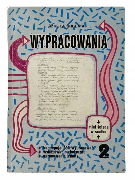 Okładka: WYPRACOWANIA OŚWIECENIE ROMANTYZM liceum wzory 2