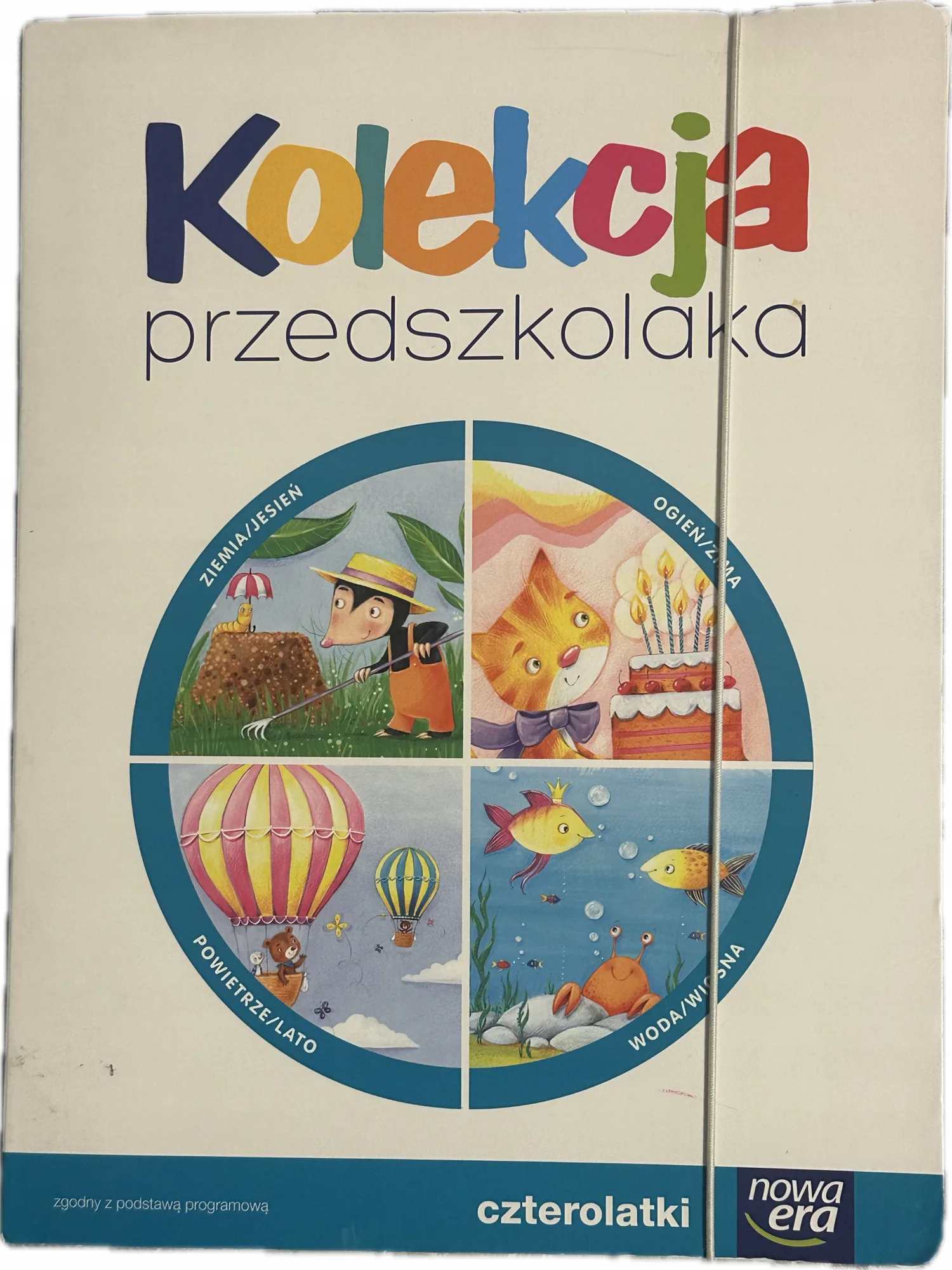 Okładka: Kolekcja przedszkolaka PAKIET BOX ZESTAW KOMPLET czterolatek 4 lata NOWA ER