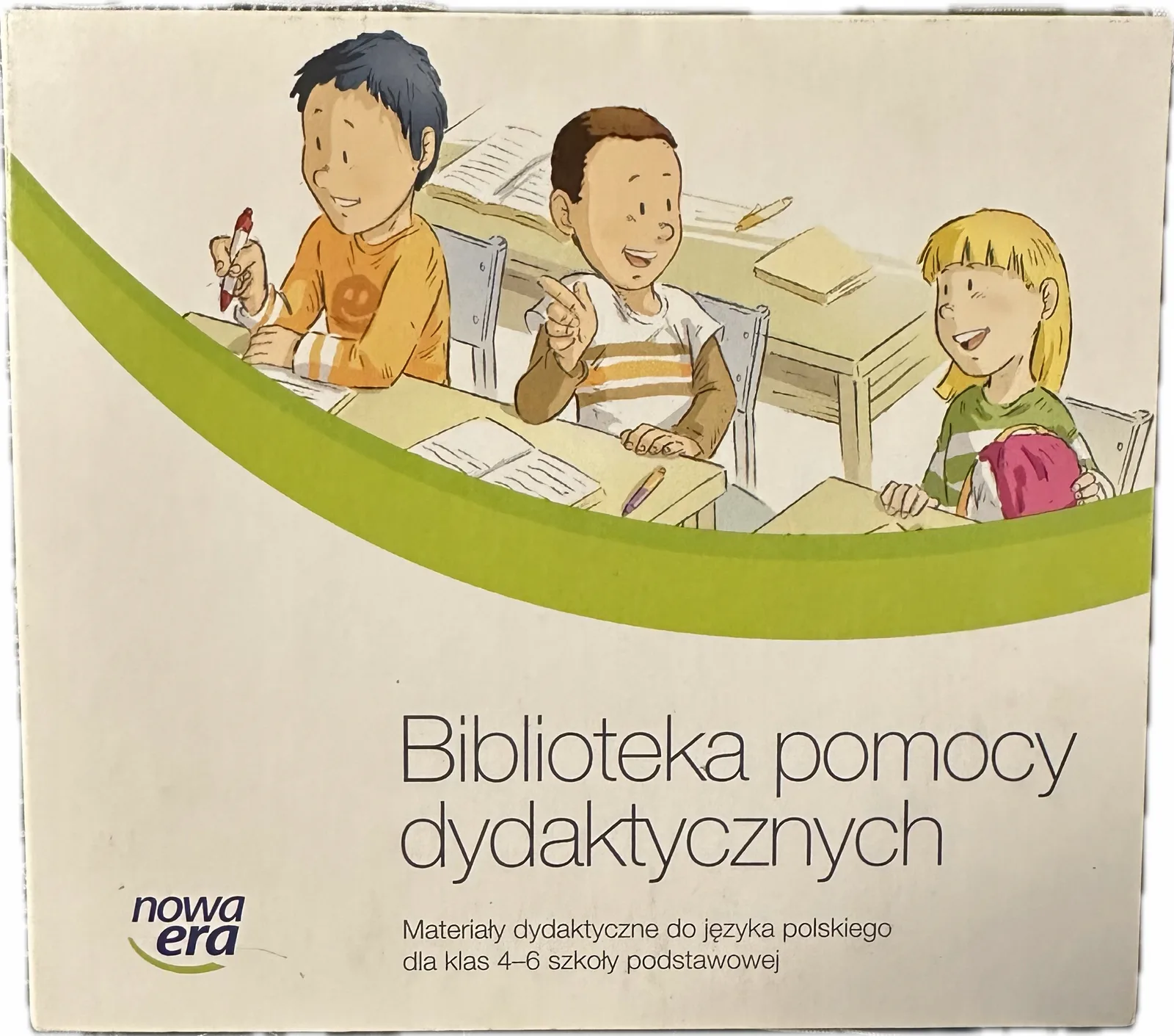 Okładka: Biblioteka pomocy dydaktycznych klasa 4 5 6 Nowa Era płyta cd język polski