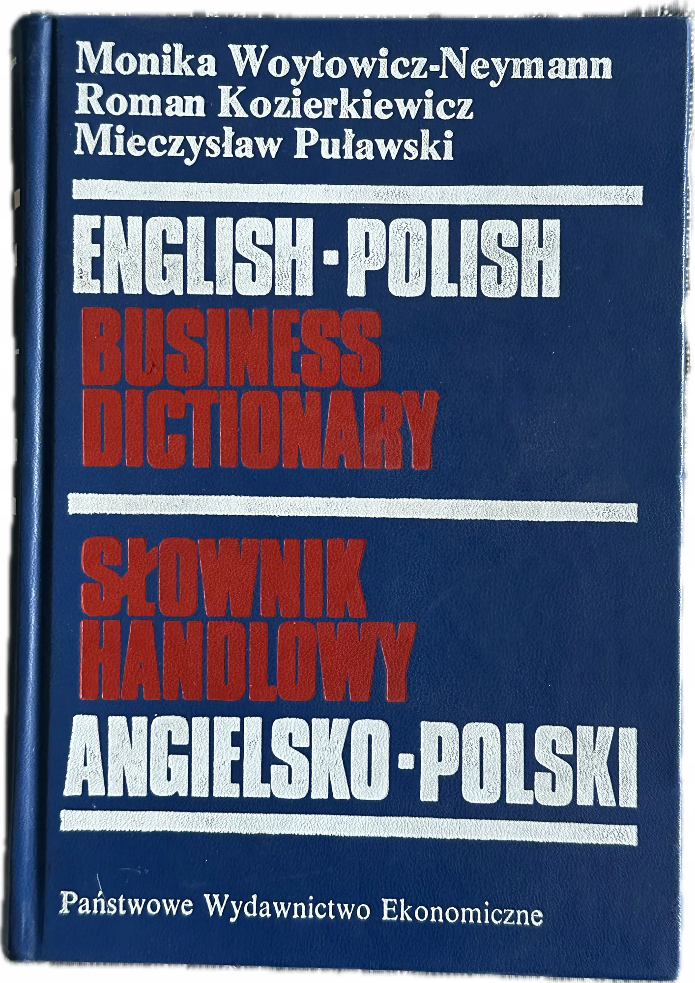 Okładka: Słownik biznesowy ANGIELSKO-POLSKI business dictionary