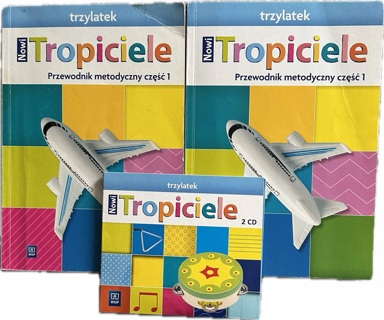 Okładka: Nowi TROPICIELE trzylatek ksiązka nauczyciela przewodnik metodyczny 2 cd