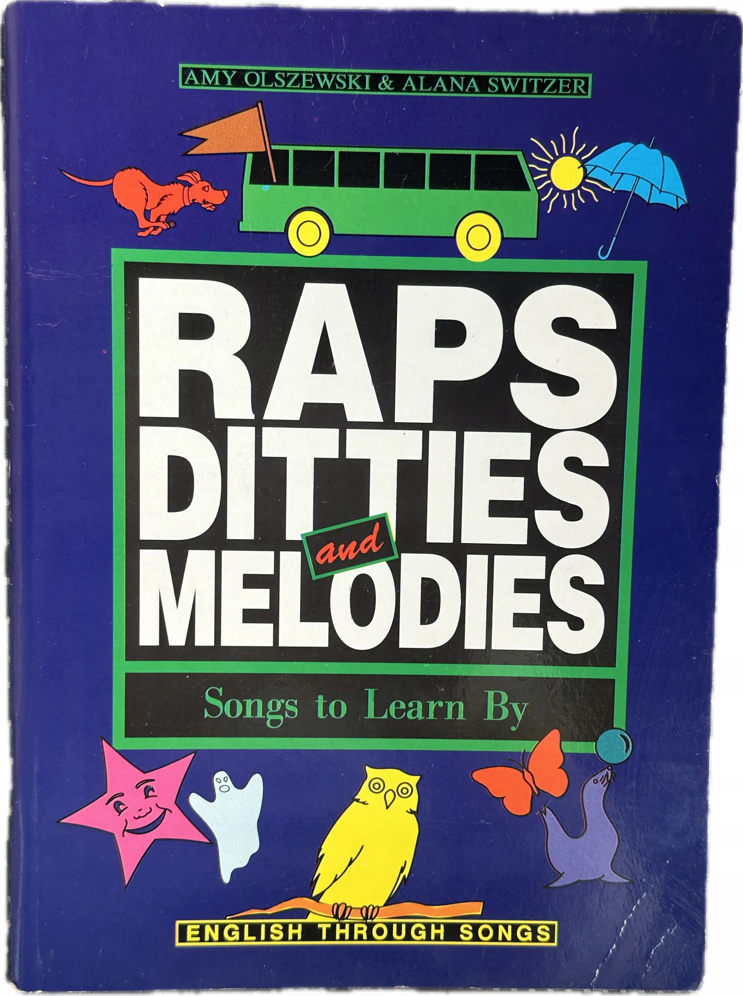 Okładka: Raps ditties and melodies - książka z tekstami i nutami