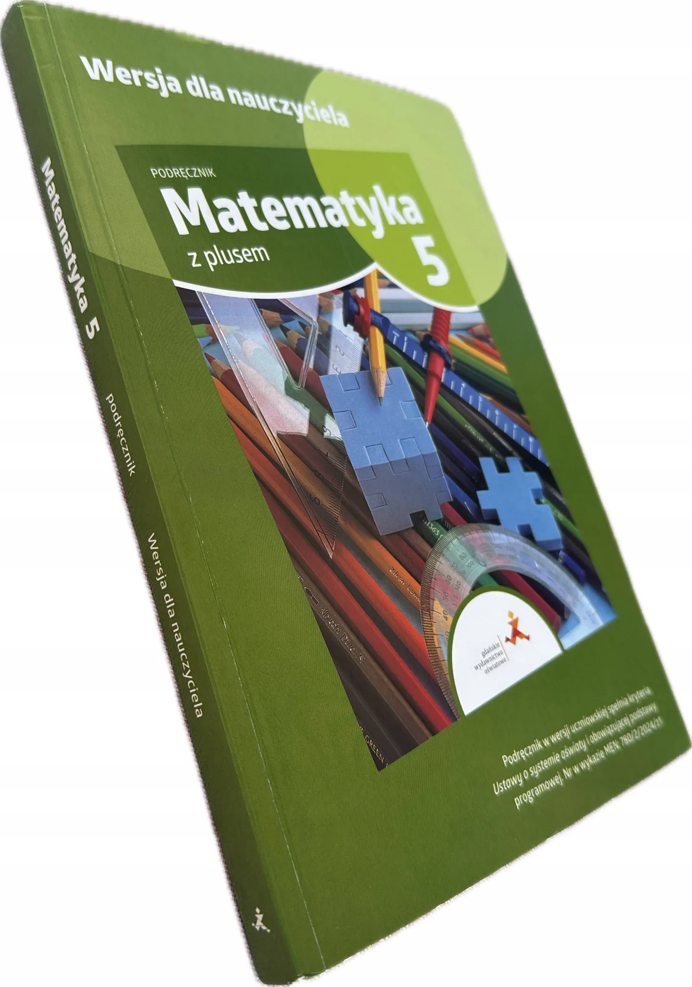 Okładka: Matematyka z plusem GWO klasa 5 książka nauczyciela